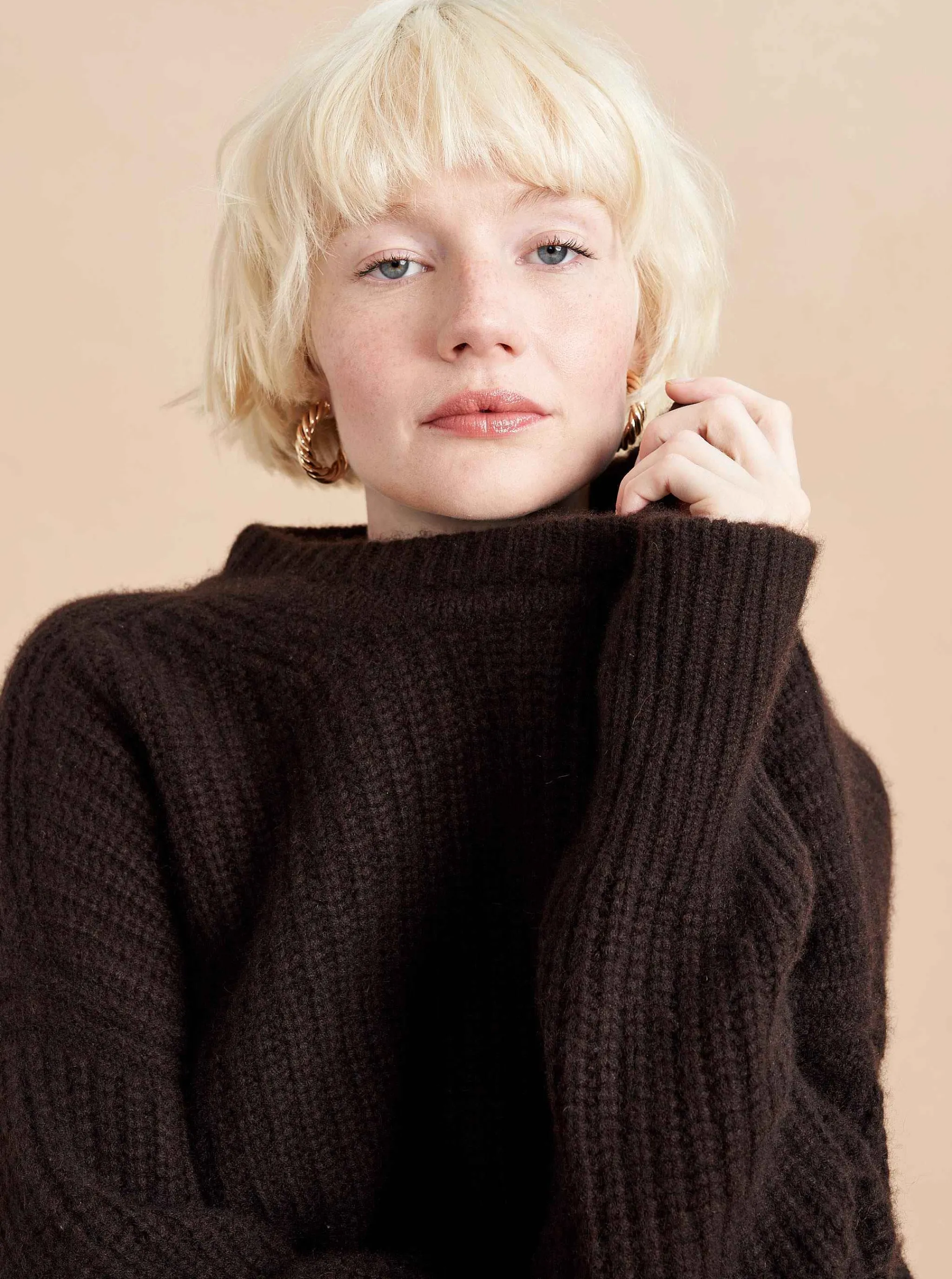 La Ligne Sweaters*Toujours Sweater Chocolate