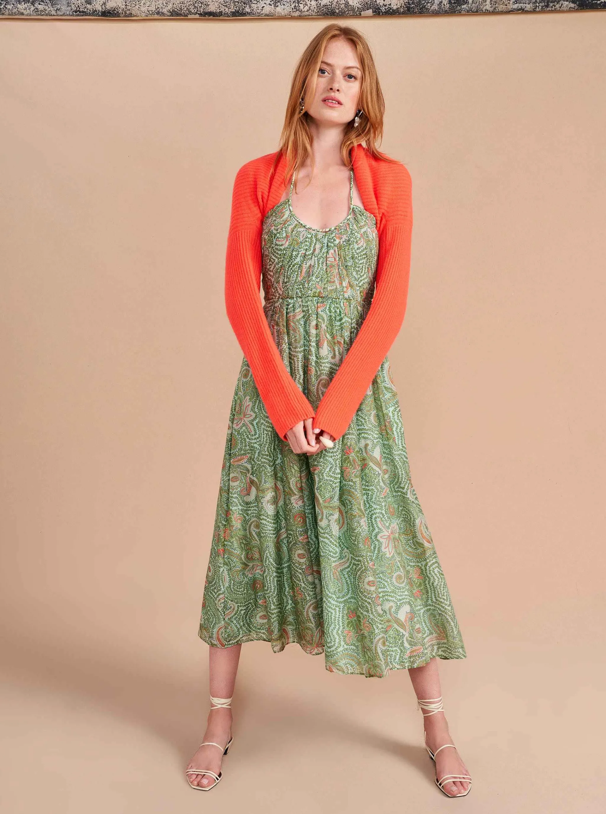 La Ligne Midi Dresses*Rosemary Dress Green/Mint