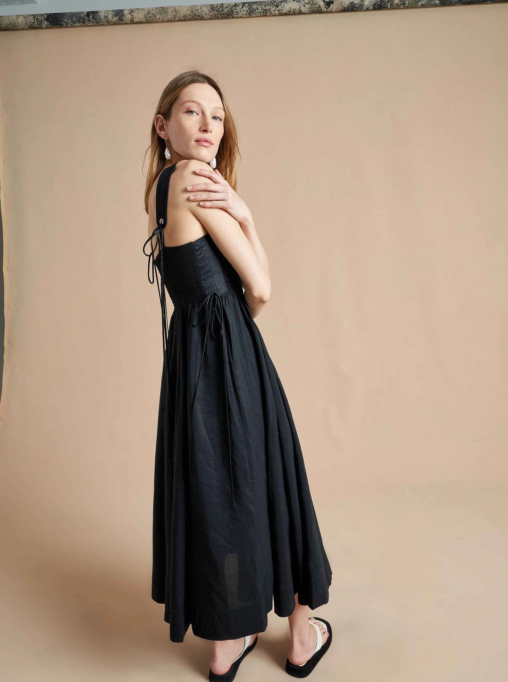 La Ligne Midi Dresses*Villanelle Dress Black