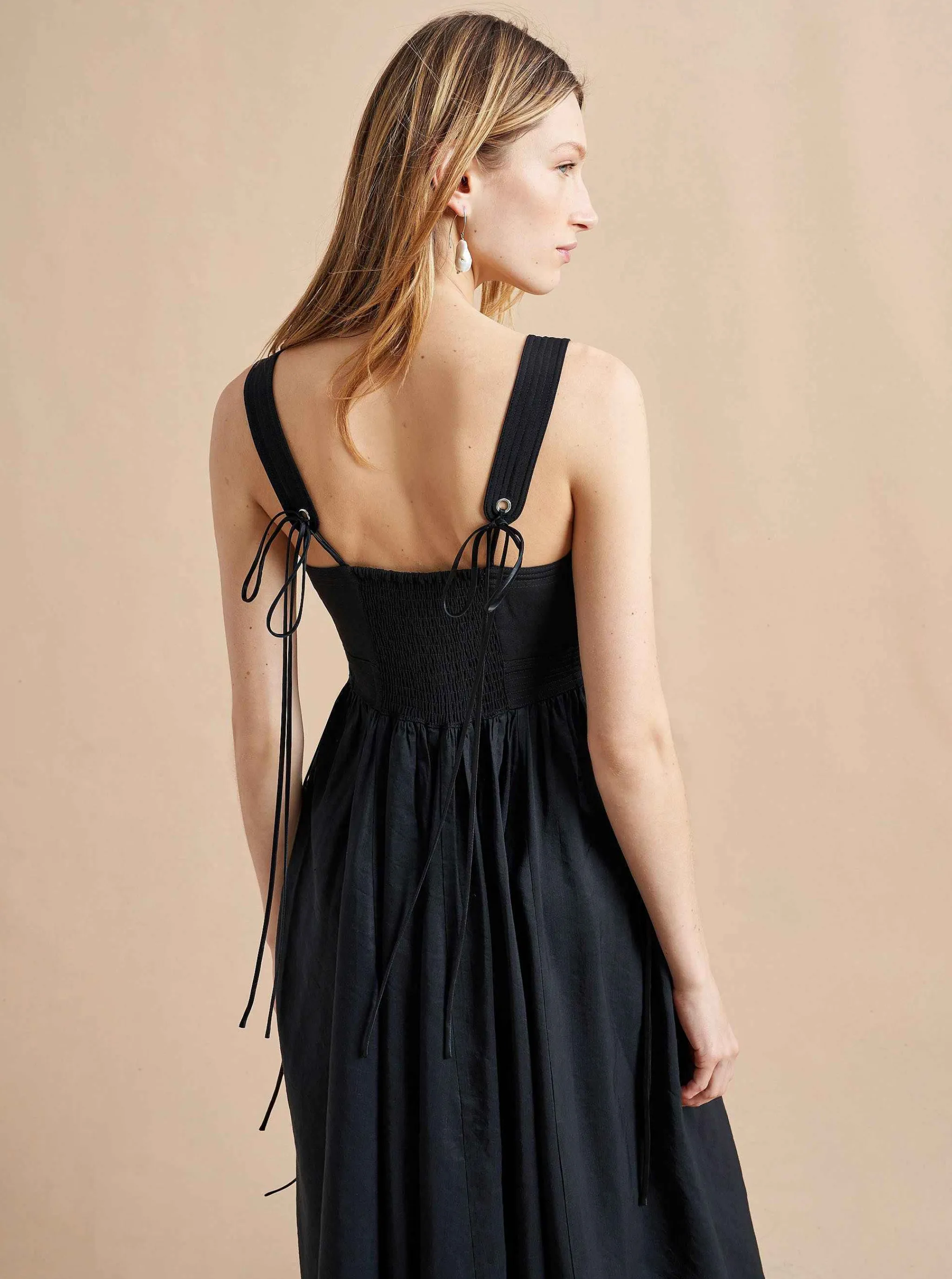 La Ligne Midi Dresses*Villanelle Dress Black