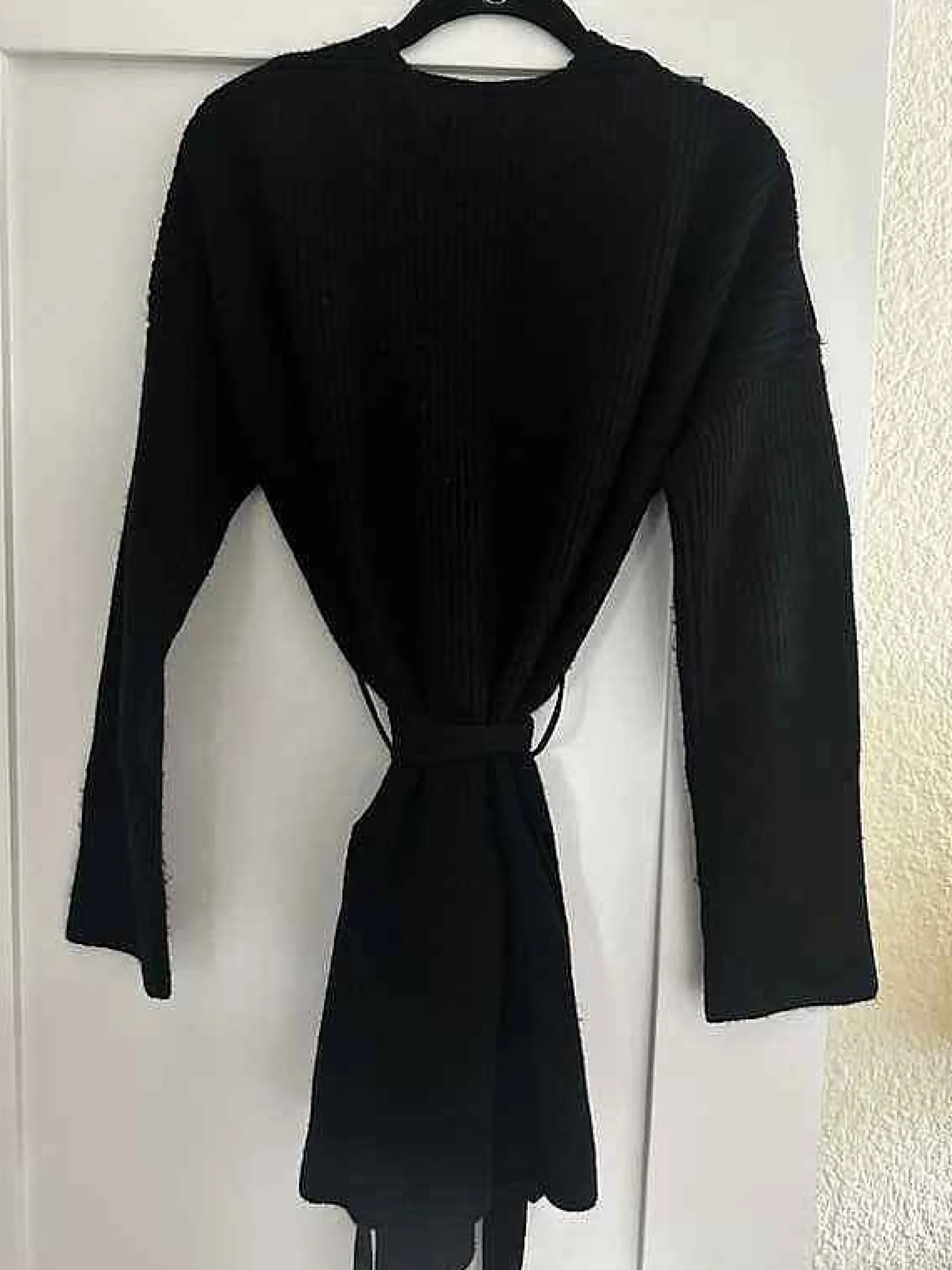 La Ligne Cardigans*Toujours Wrap Cardigan Black