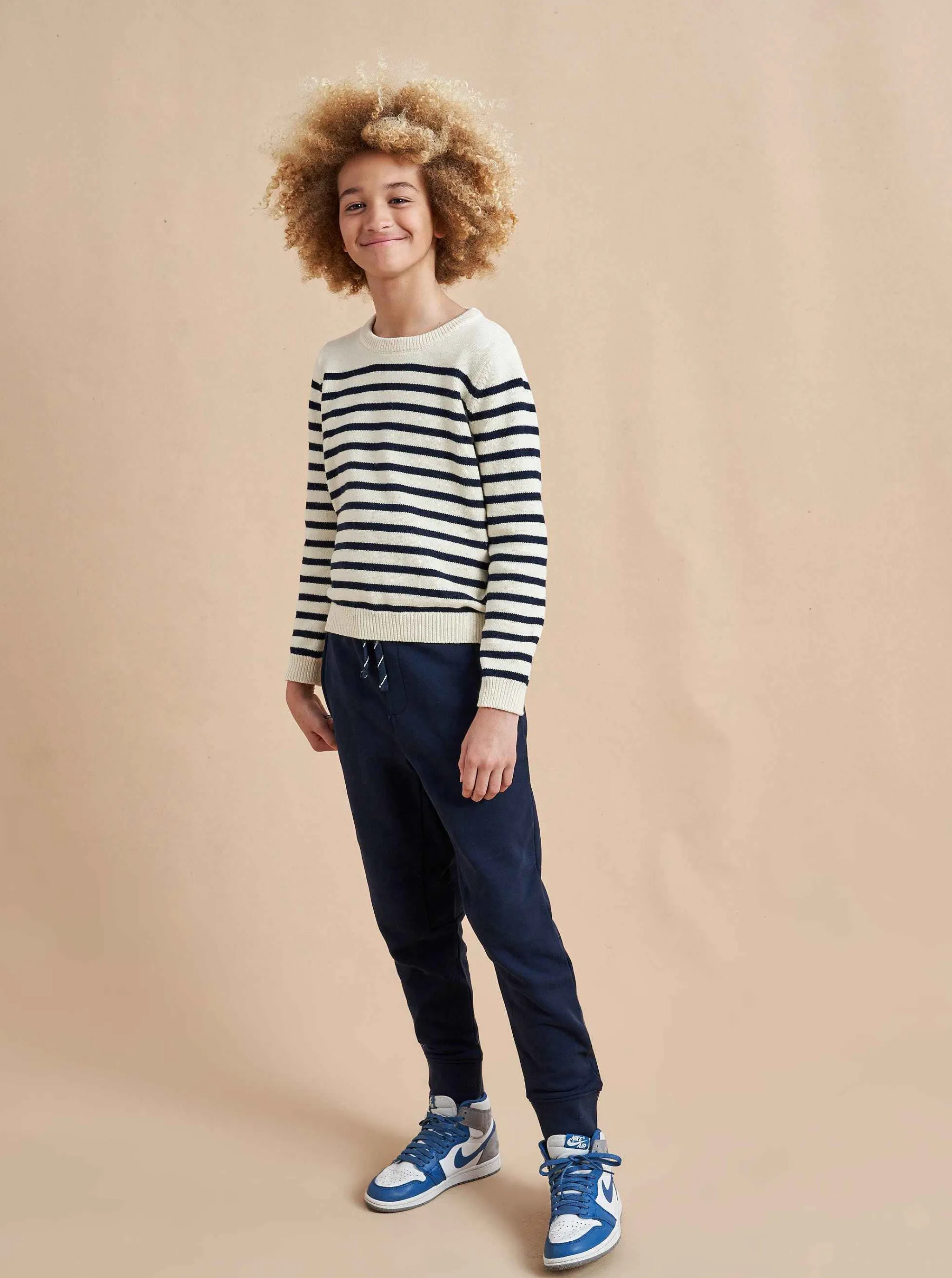 La Ligne Kids*Marini Sweater Cream/Navy