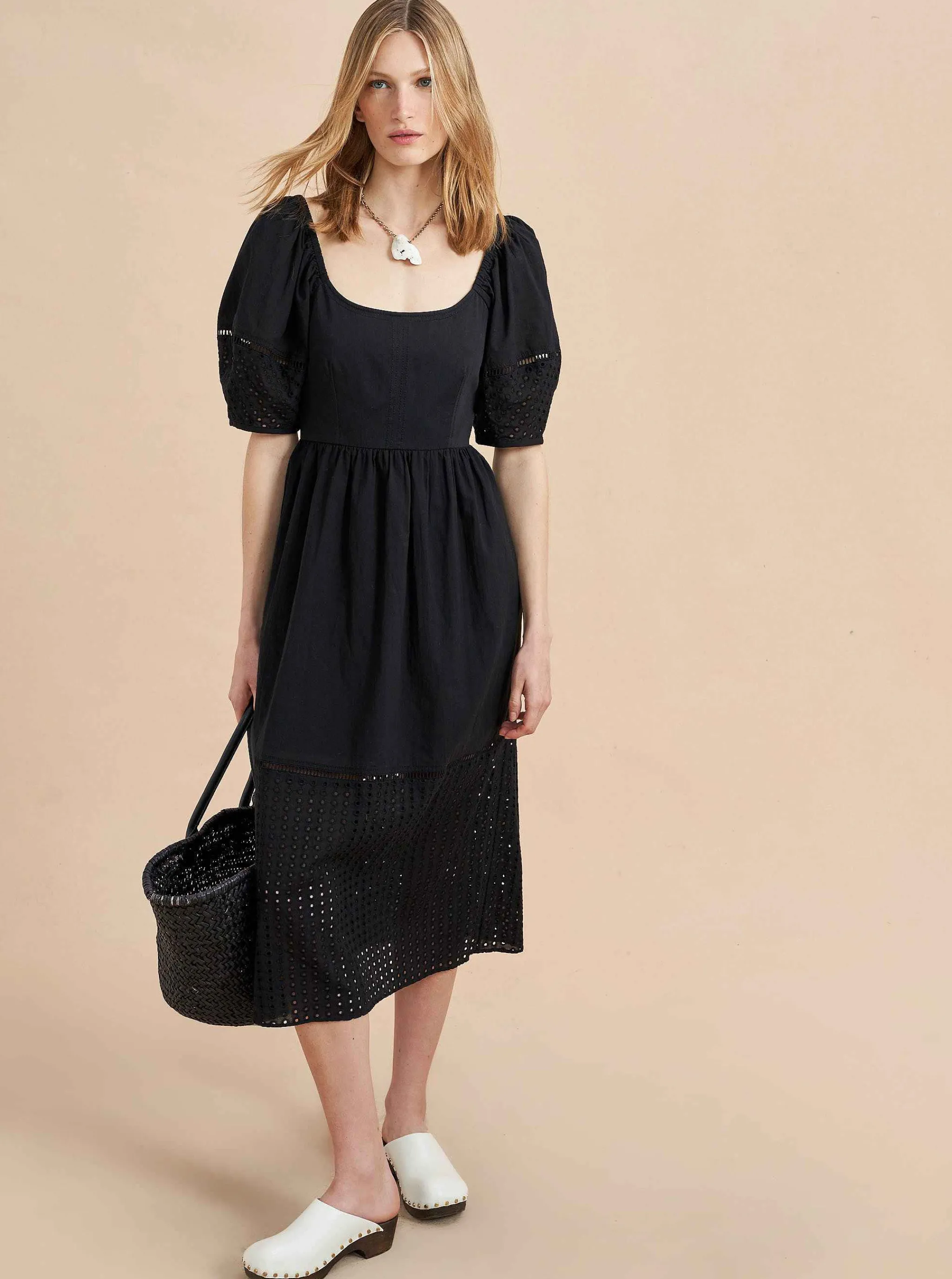 La Ligne Midi Dresses*Lulu Dress Black