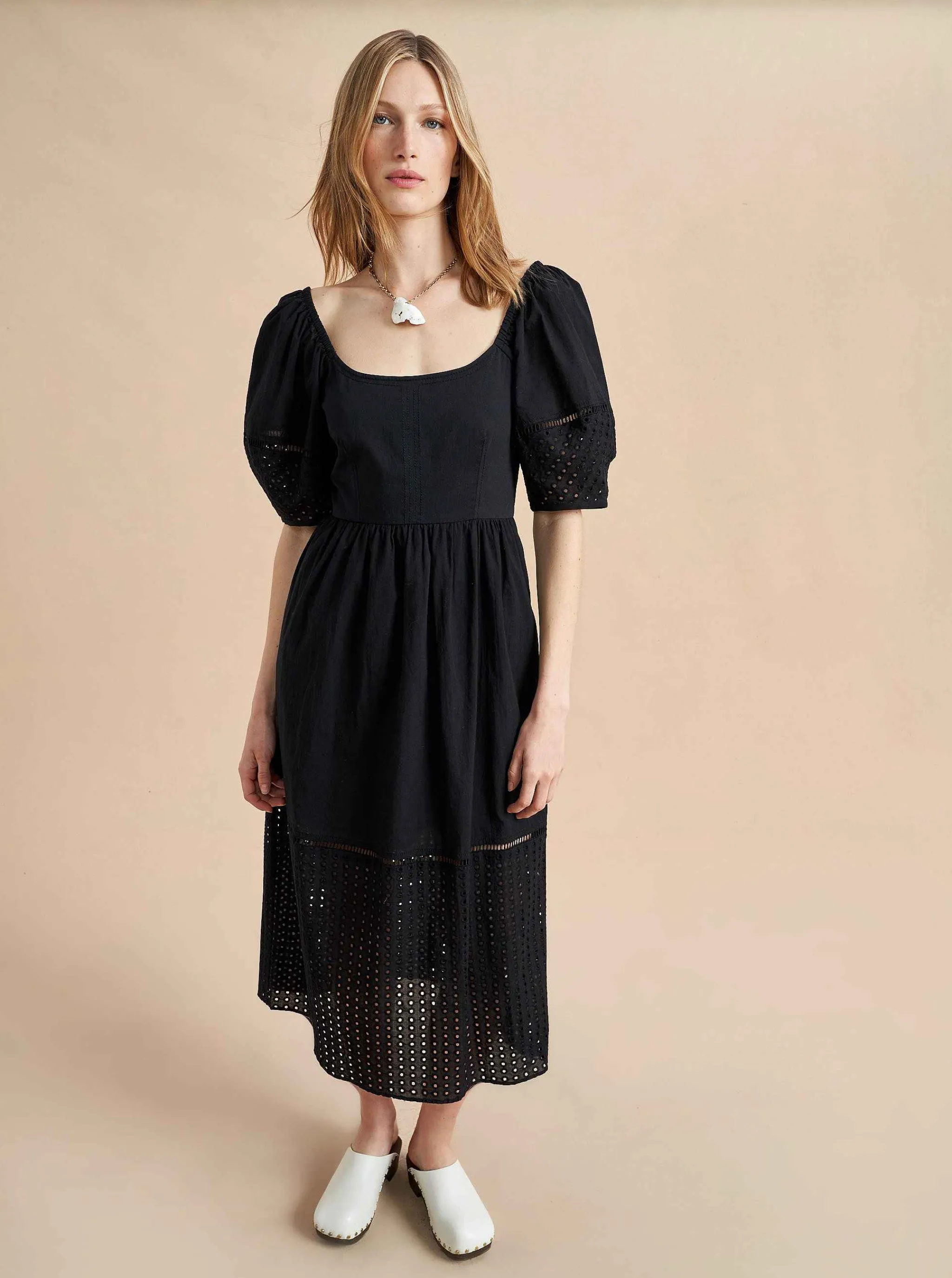 La Ligne Midi Dresses*Lulu Dress Black