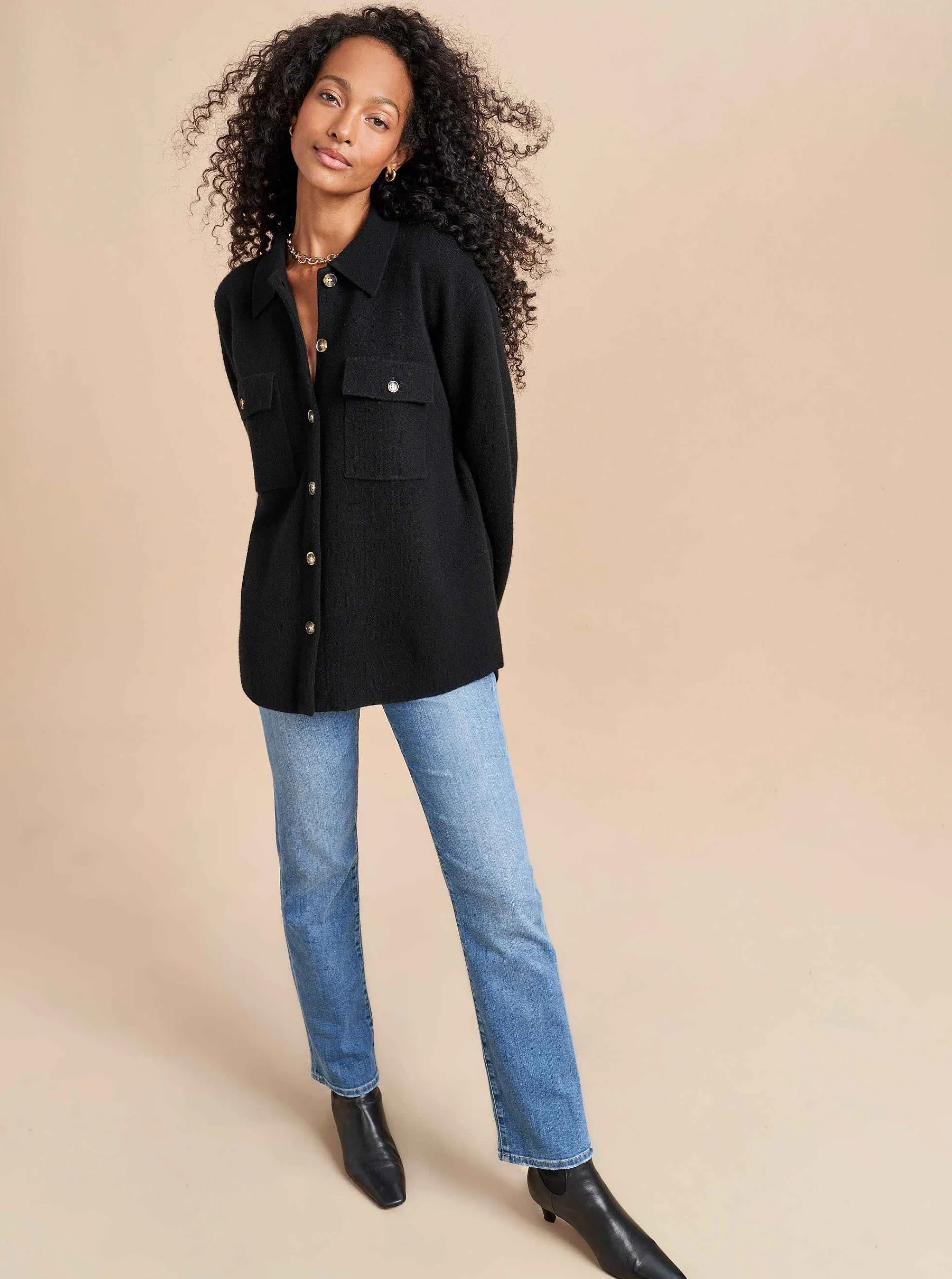 La Ligne Outerwear*Jane Jacket Black