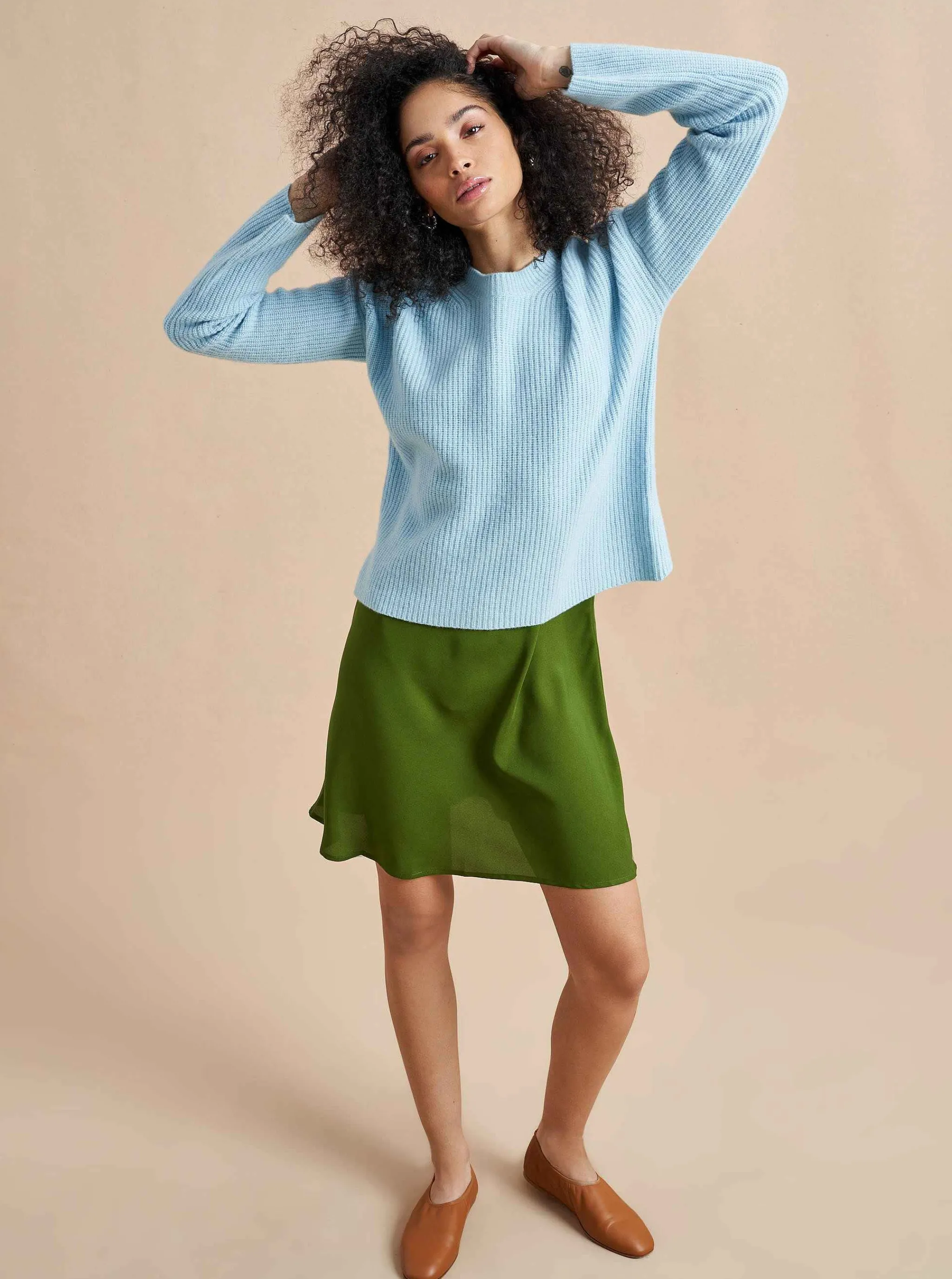 La Ligne Sweaters*Mini Toujours Sweater Periwinkle