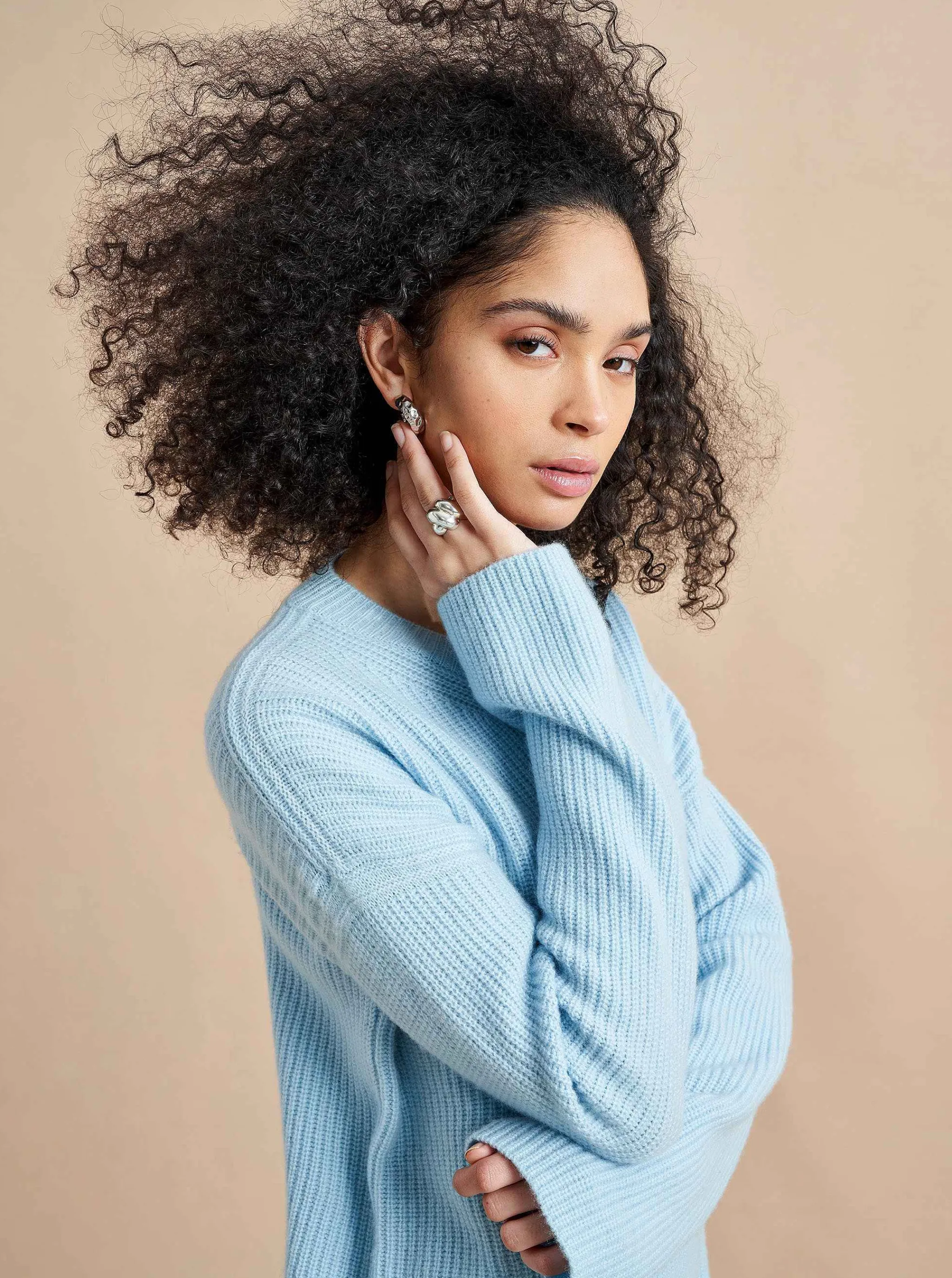 La Ligne Sweaters*Mini Toujours Sweater Periwinkle