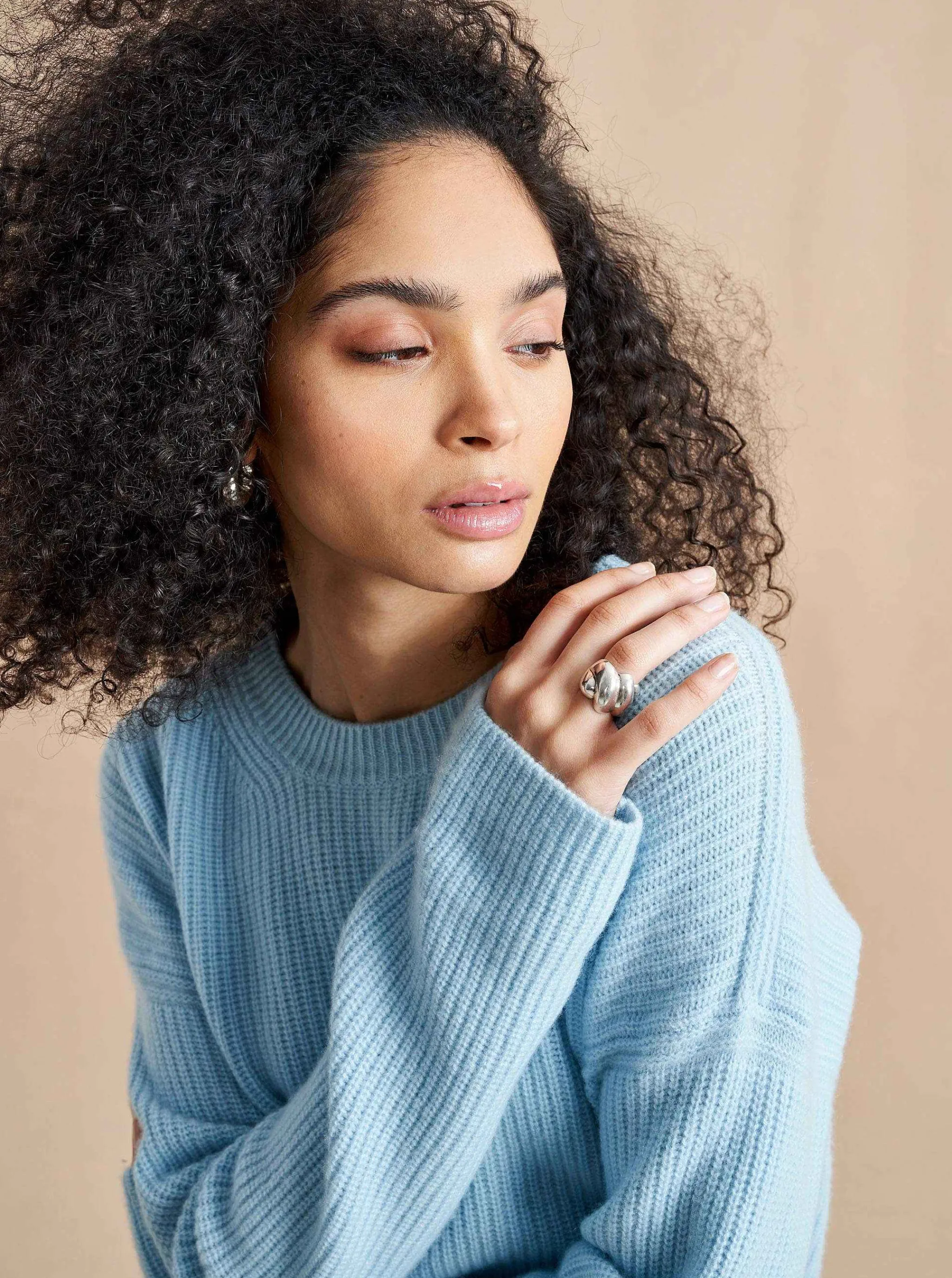 La Ligne Sweaters*Mini Toujours Sweater Periwinkle