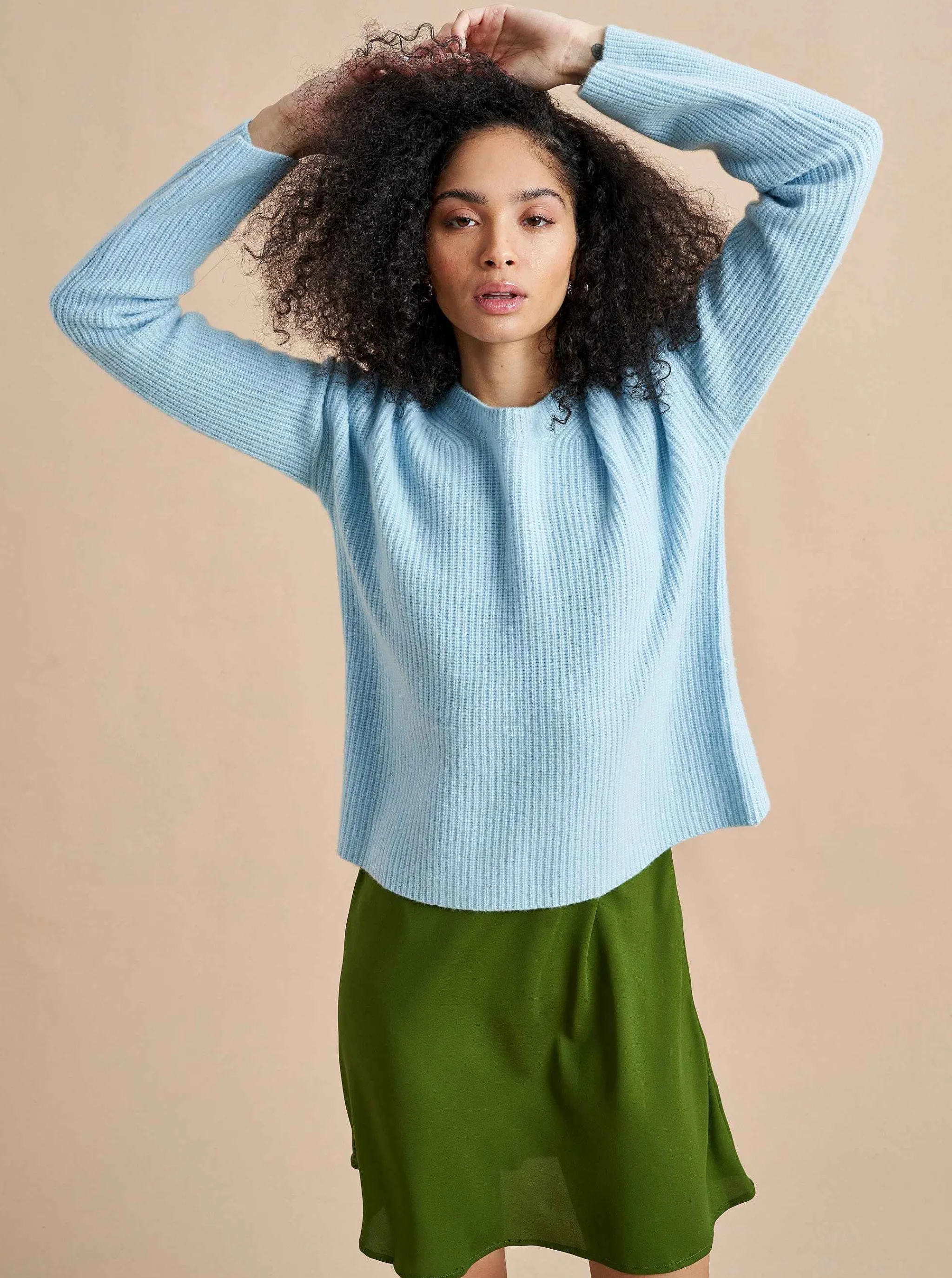 La Ligne Sweaters*Mini Toujours Sweater Periwinkle