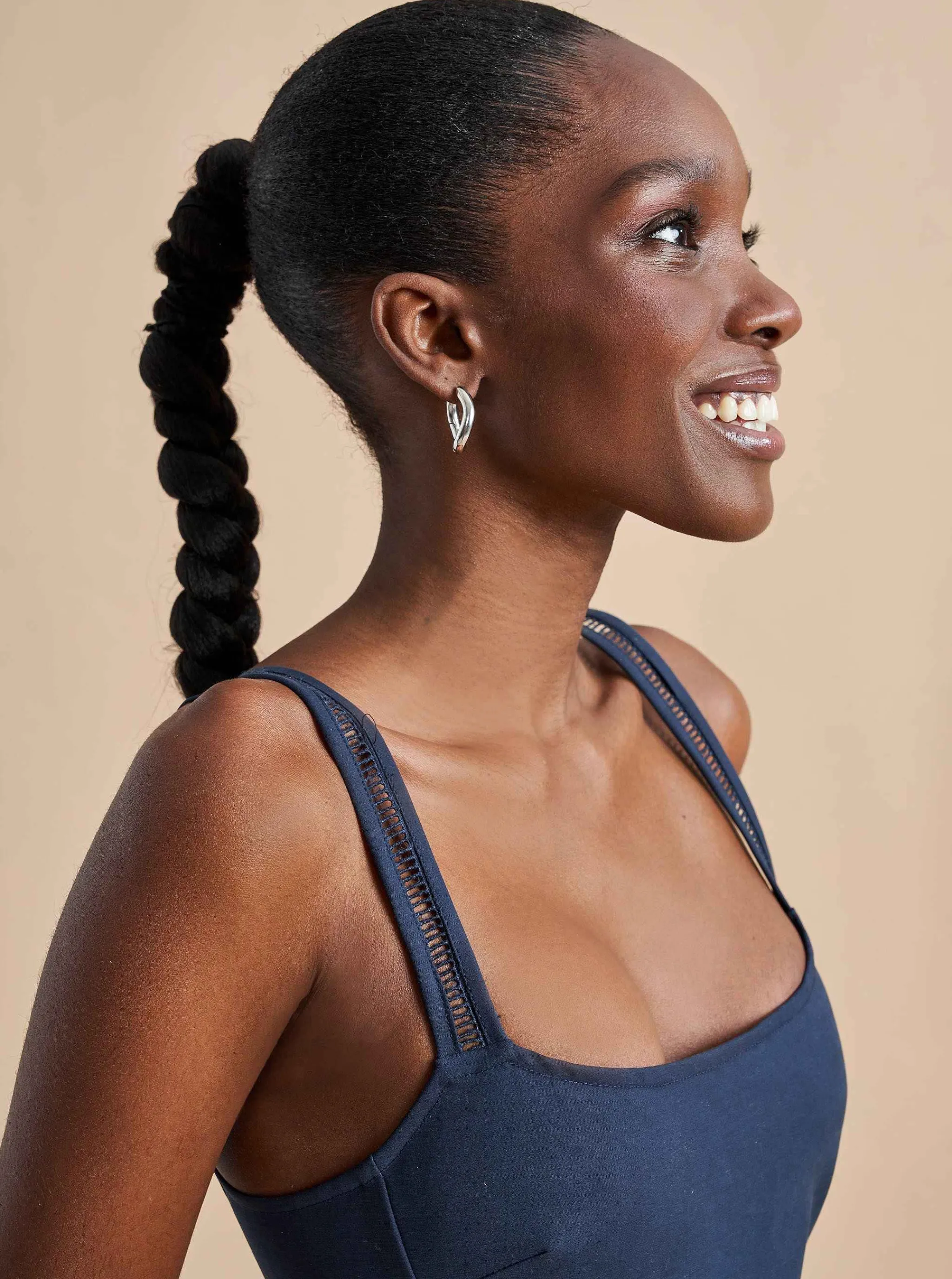 La Ligne Midi Dresses*Soraya Dress Midnight