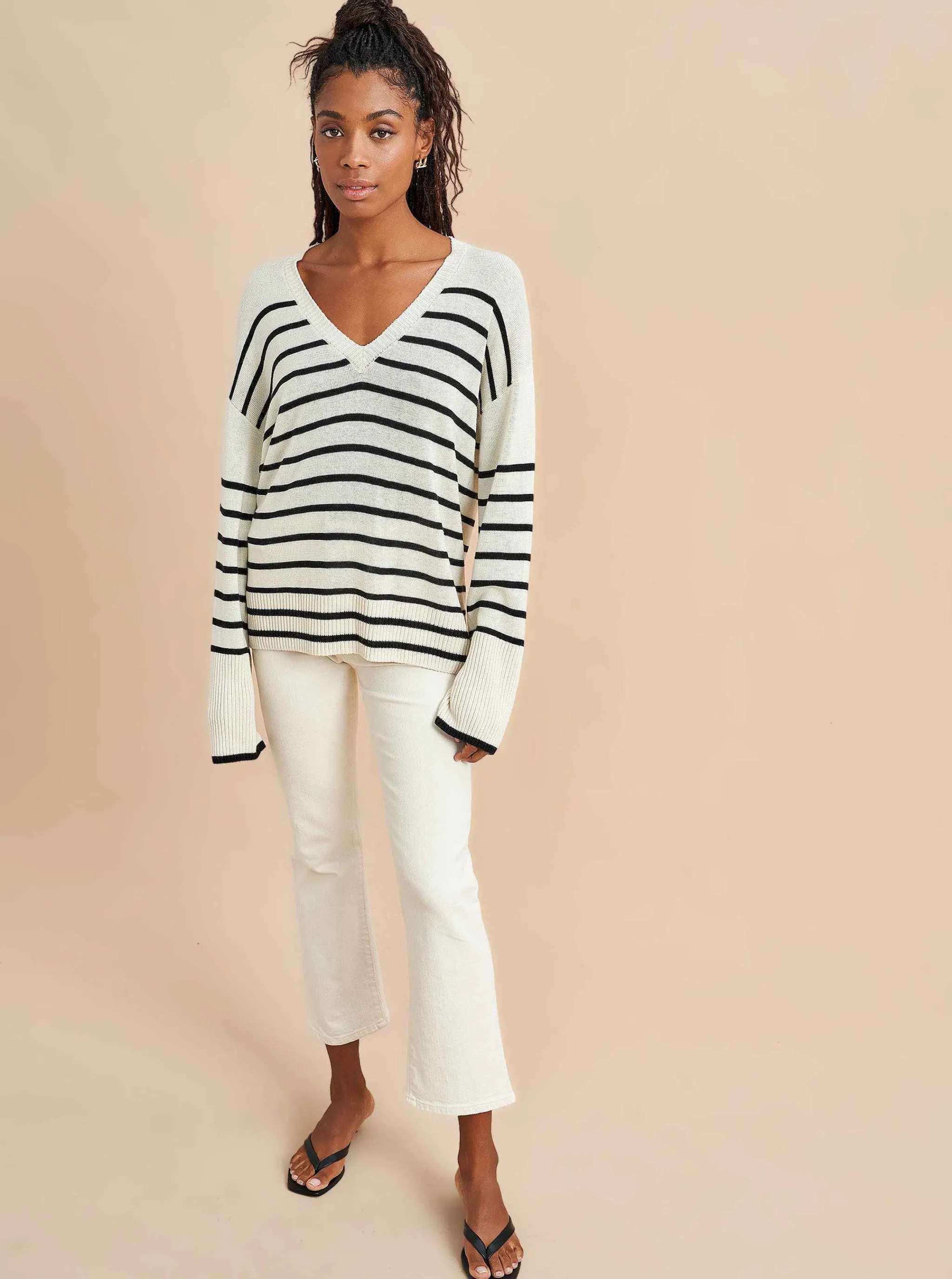 La Ligne Sweaters*Antoine V Neck Sweater