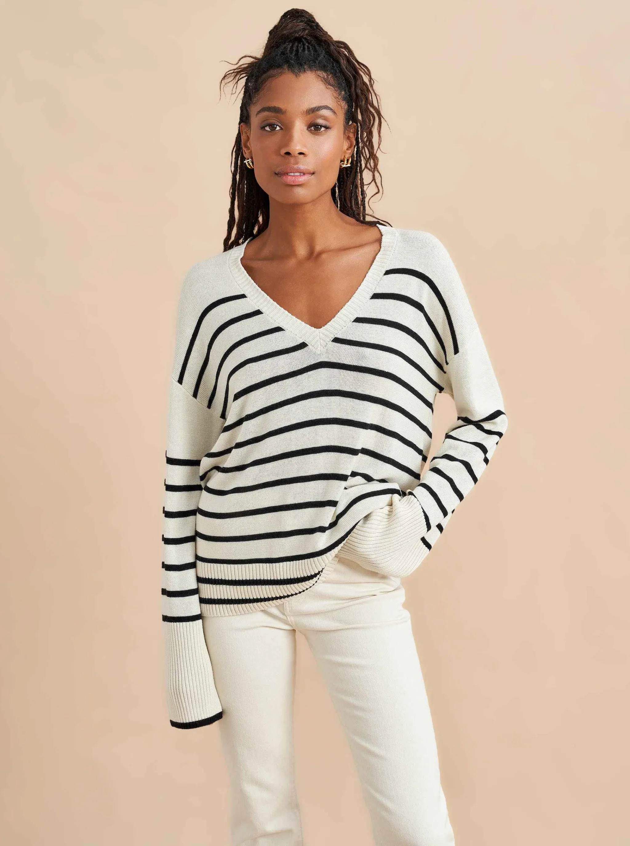 La Ligne Sweaters*Antoine V Neck Sweater