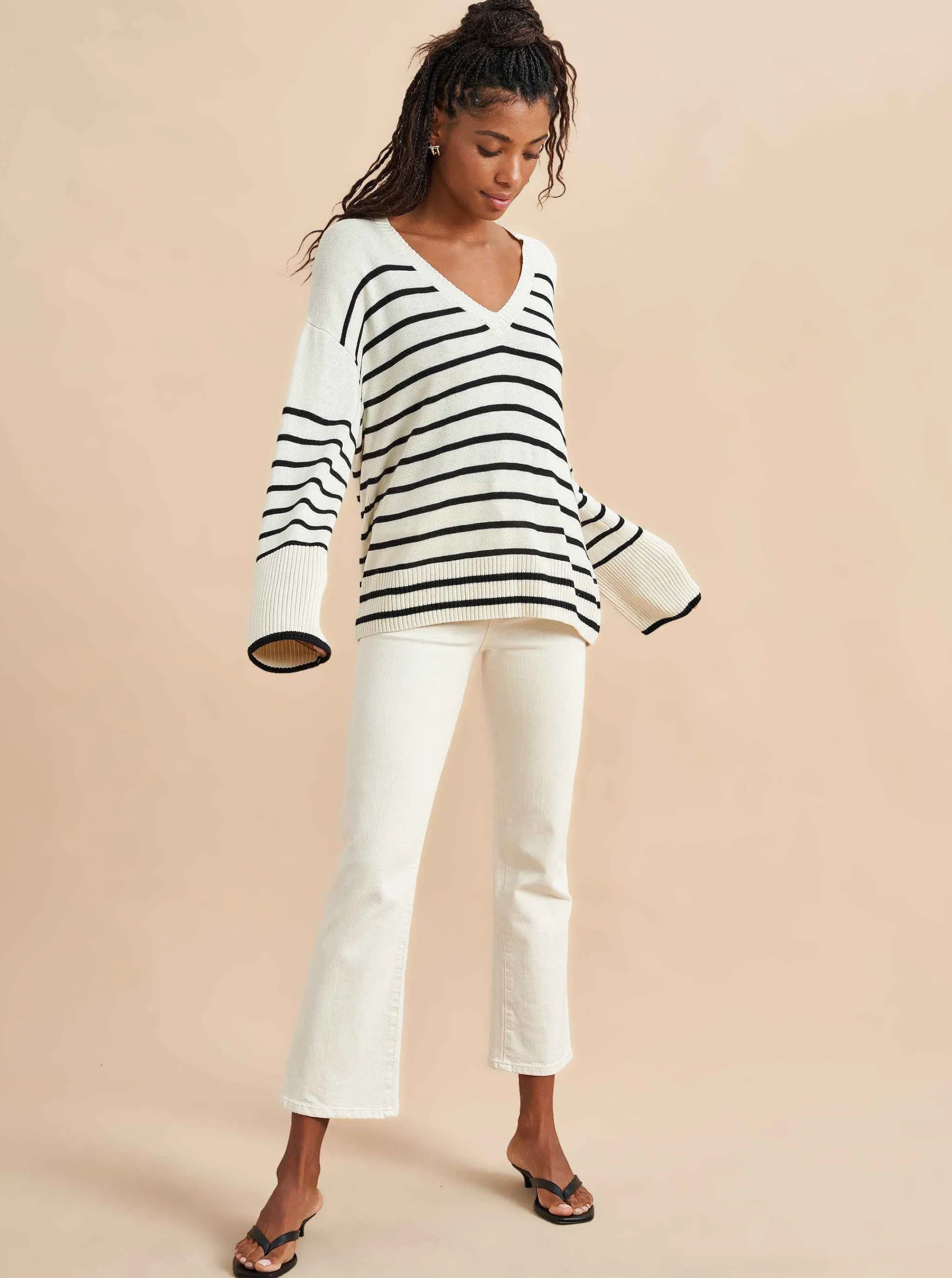 La Ligne Sweaters*Antoine V Neck Sweater