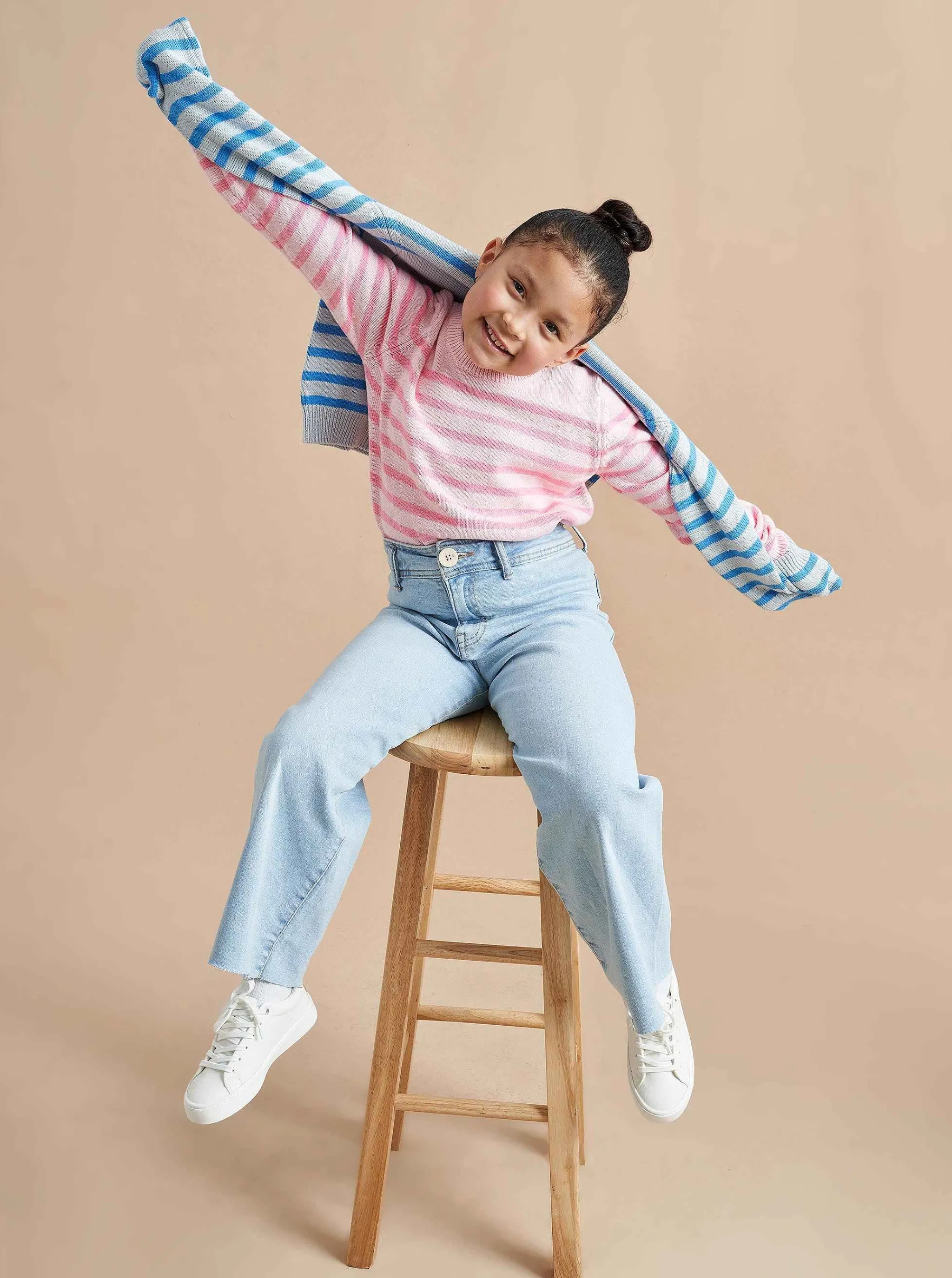 La Ligne Kids*Marini Sweater Frosting