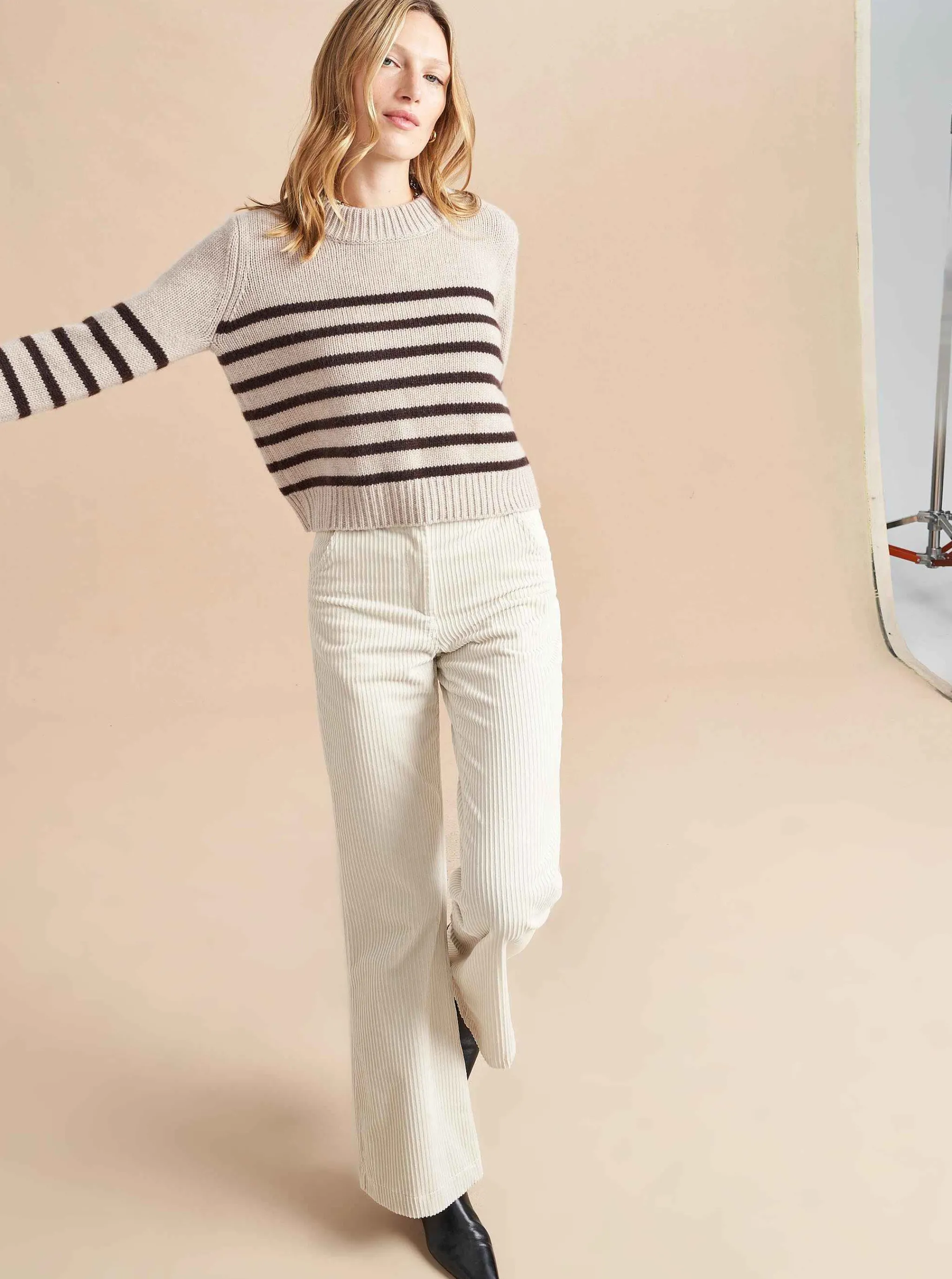 La Ligne Pants*Reece Trouser Ivory