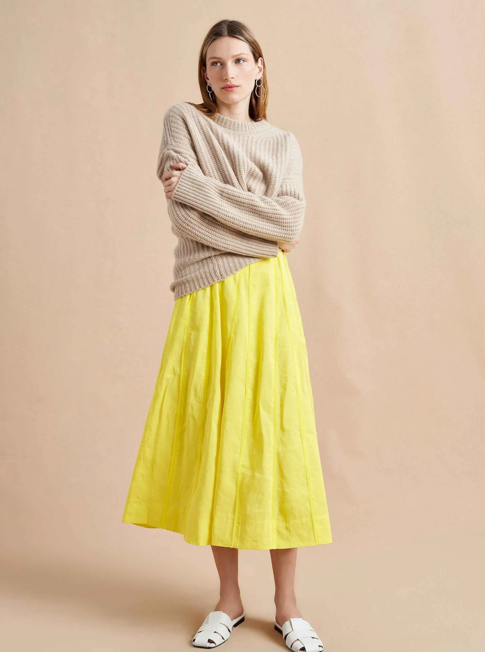 La Ligne Sweaters*Toujours Sweater Tan