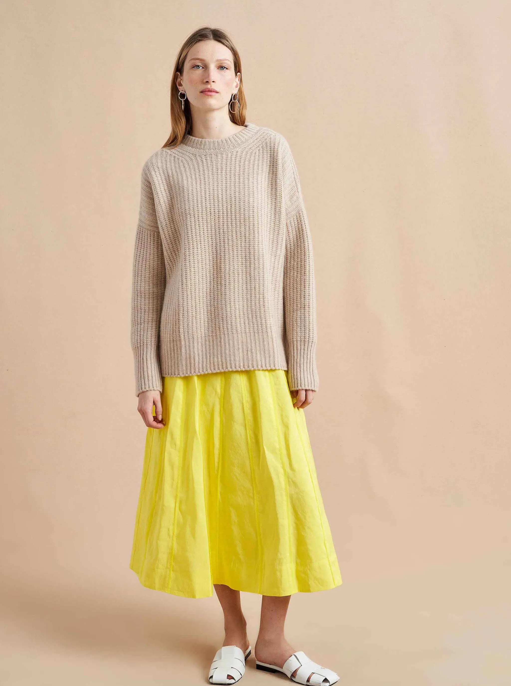 La Ligne Sweaters*Toujours Sweater Tan