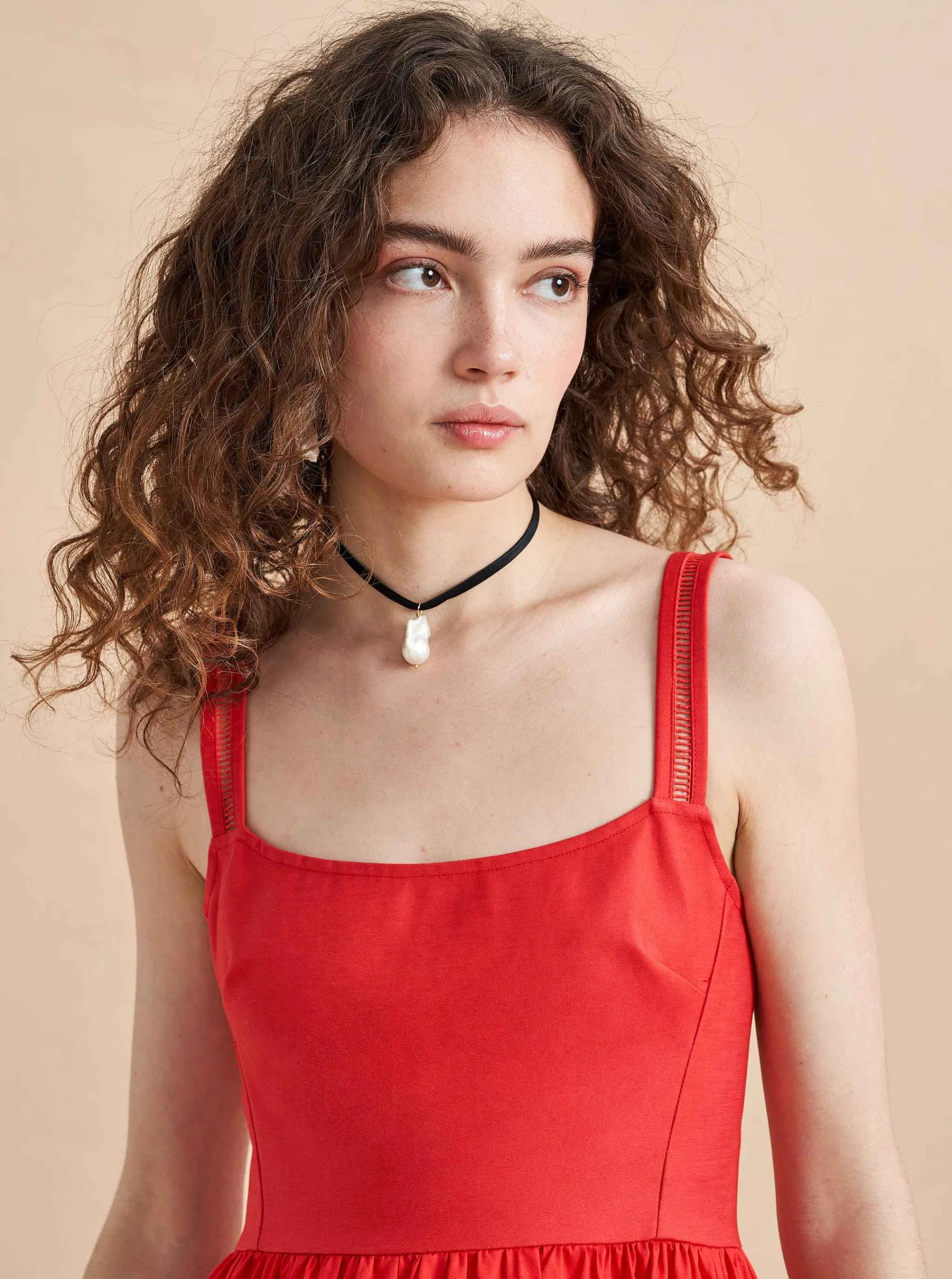 La Ligne Midi Dresses*Soraya Dress Poppy