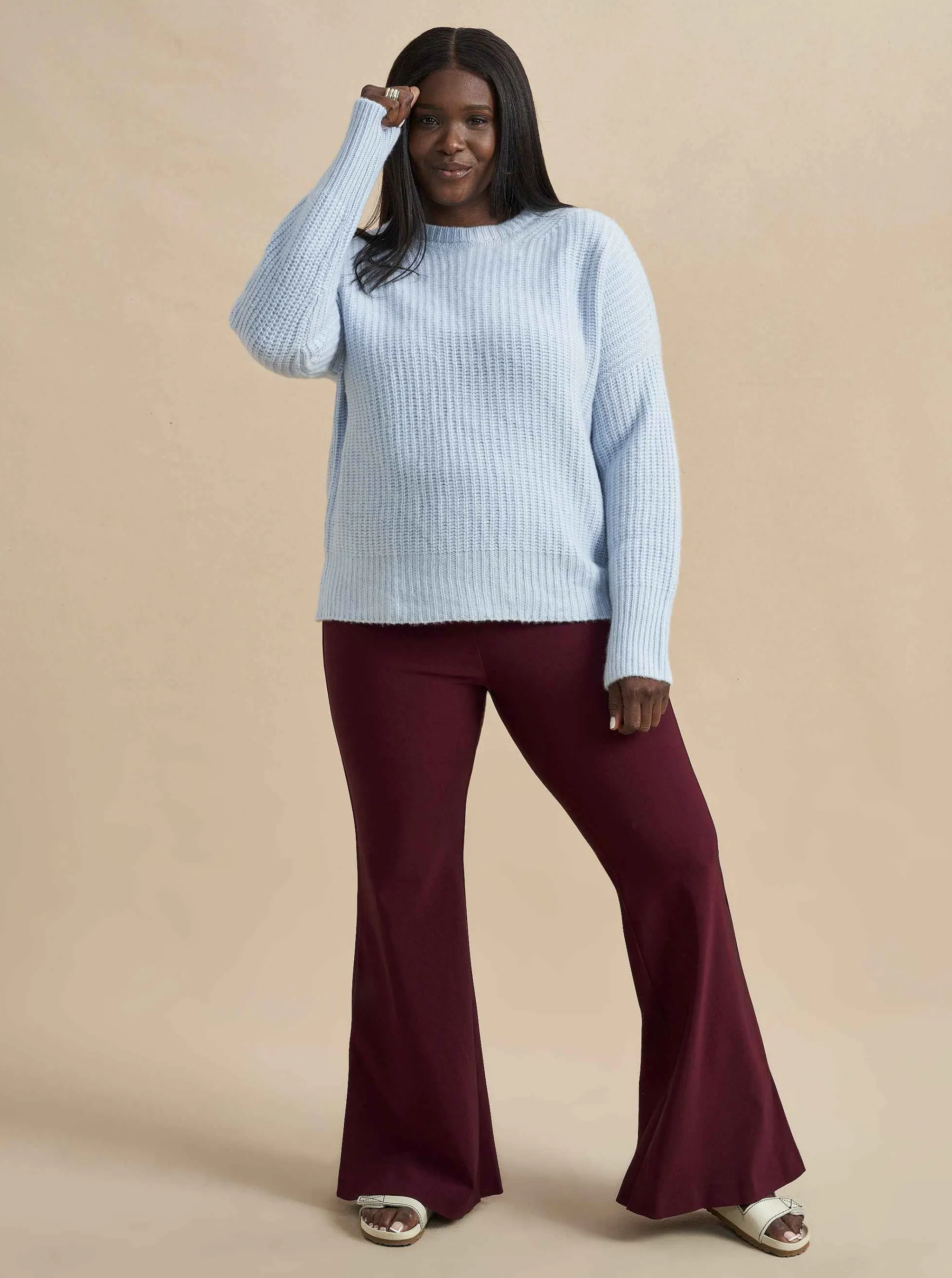 La Ligne Sweaters*Toujours Sweater Pale Blue