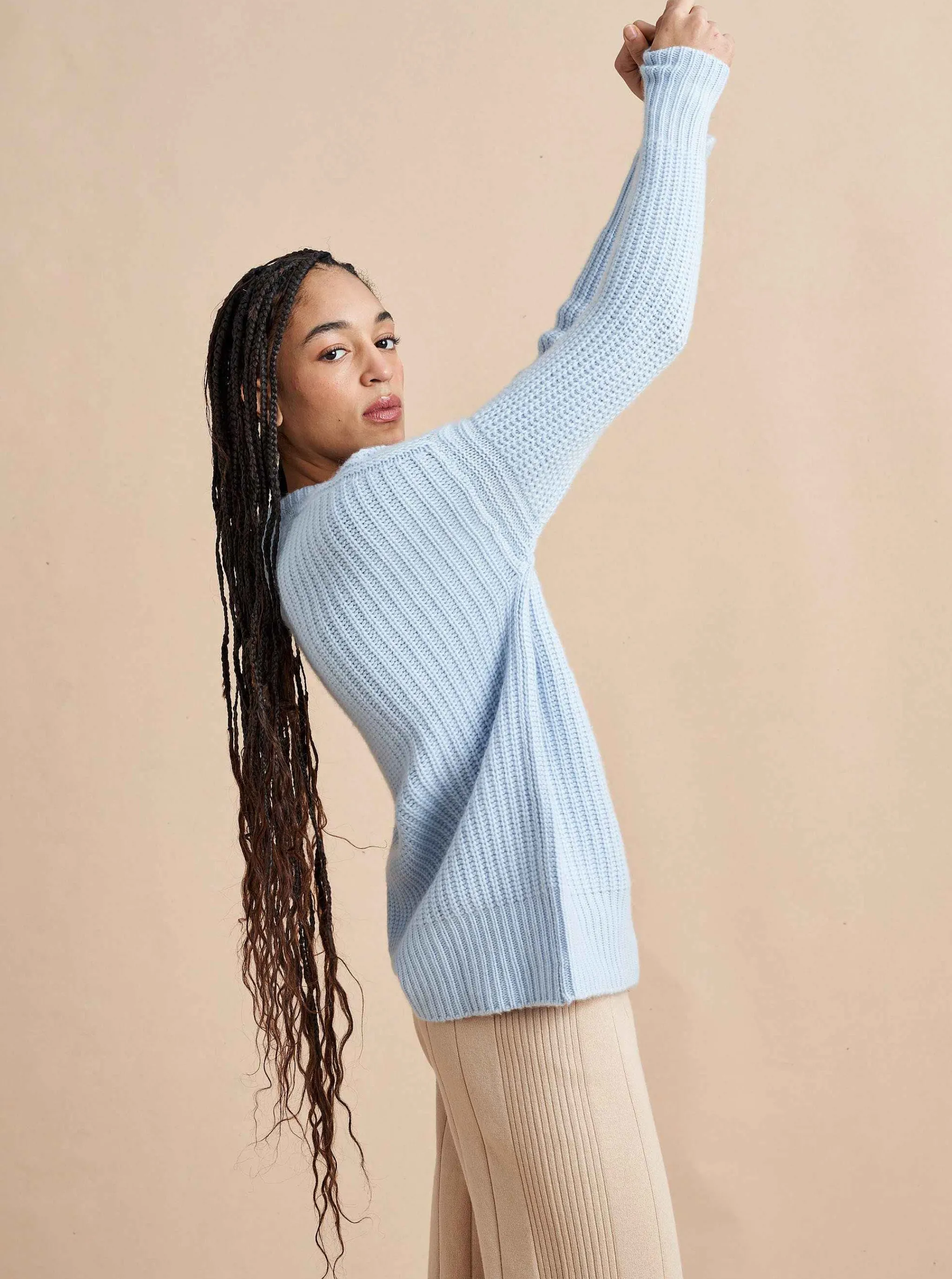 La Ligne Sweaters*Toujours Sweater Pale Blue