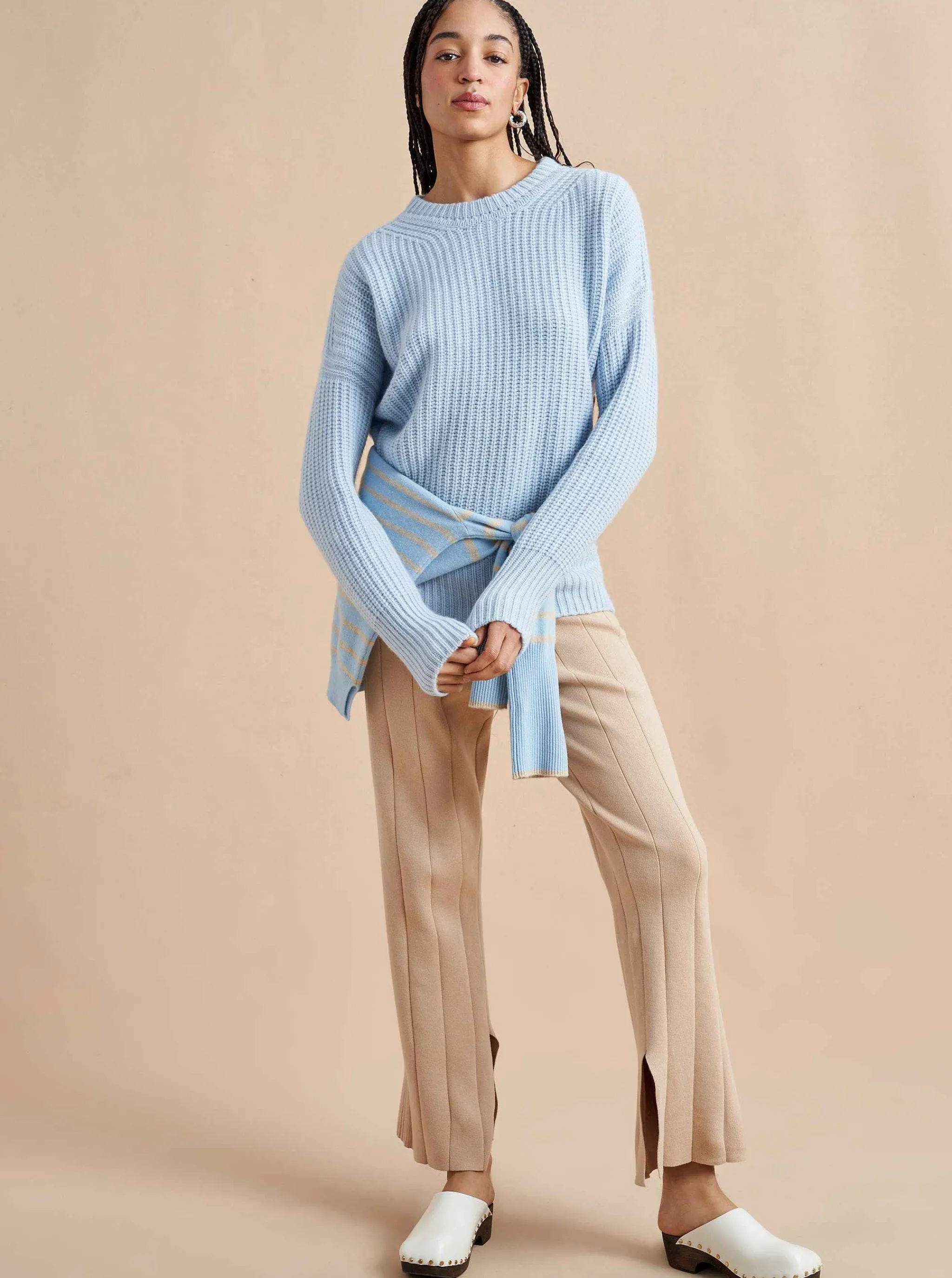 La Ligne Sweaters*Toujours Sweater Pale Blue