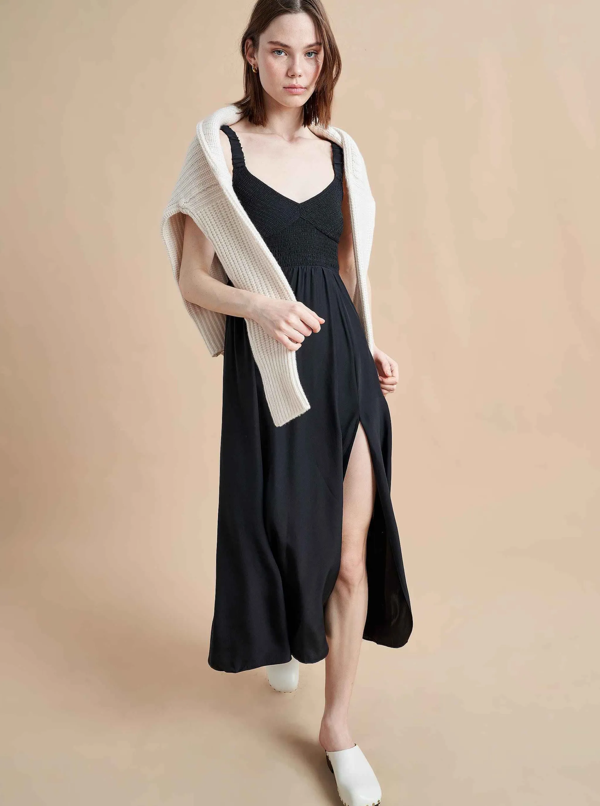 La Ligne Midi Dresses*Sarah Dress Black