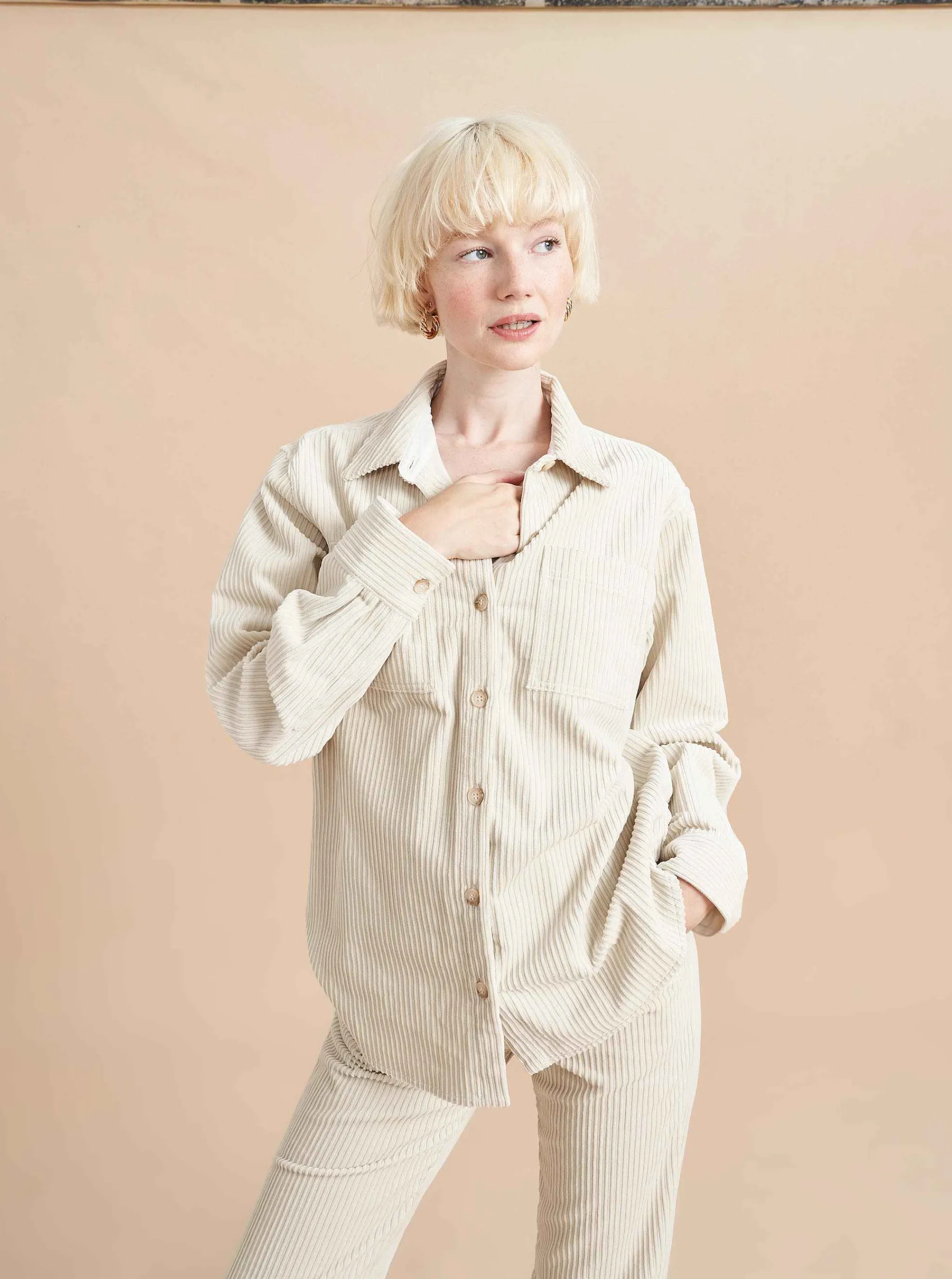 La Ligne Outerwear*Reece Jacket Ivory
