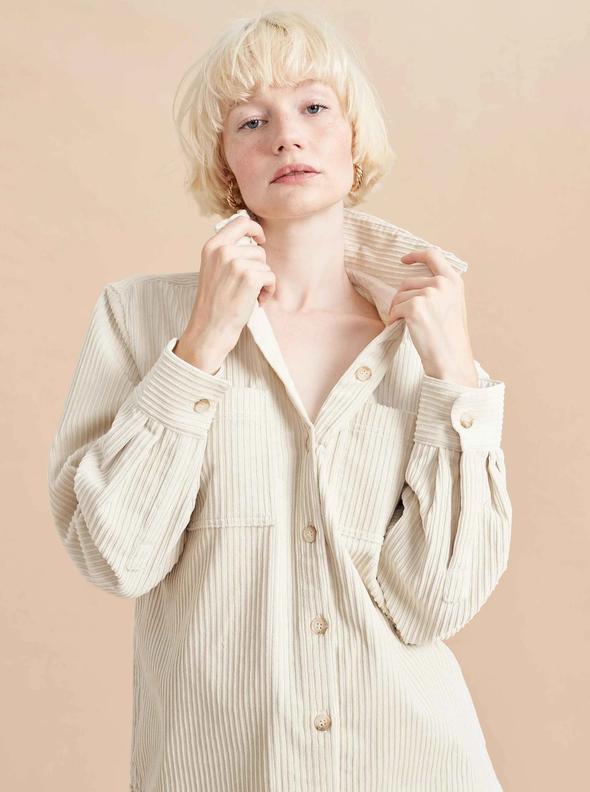 La Ligne Outerwear*Reece Jacket Ivory
