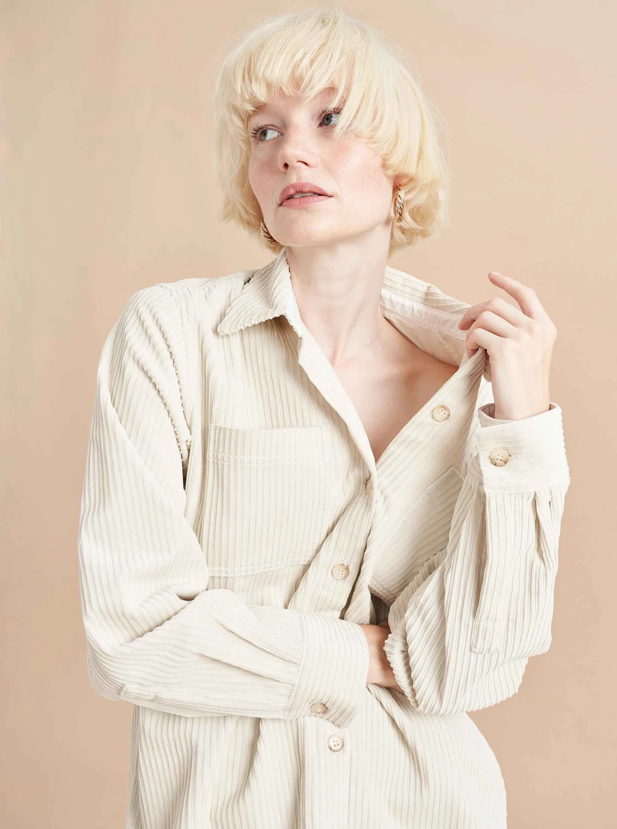 La Ligne Outerwear*Reece Jacket Ivory