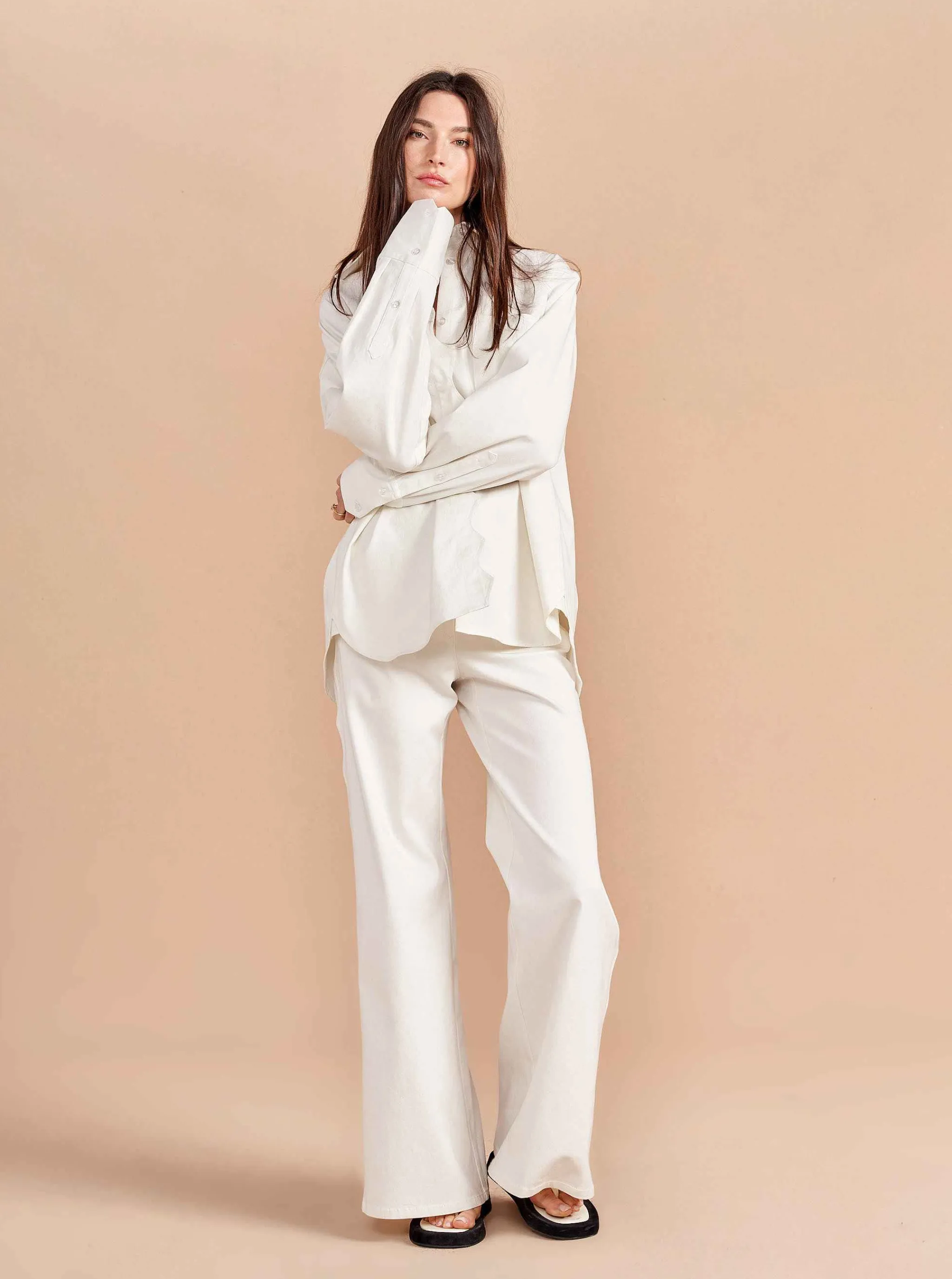 La Ligne Shirts*Scallop Val Shirt