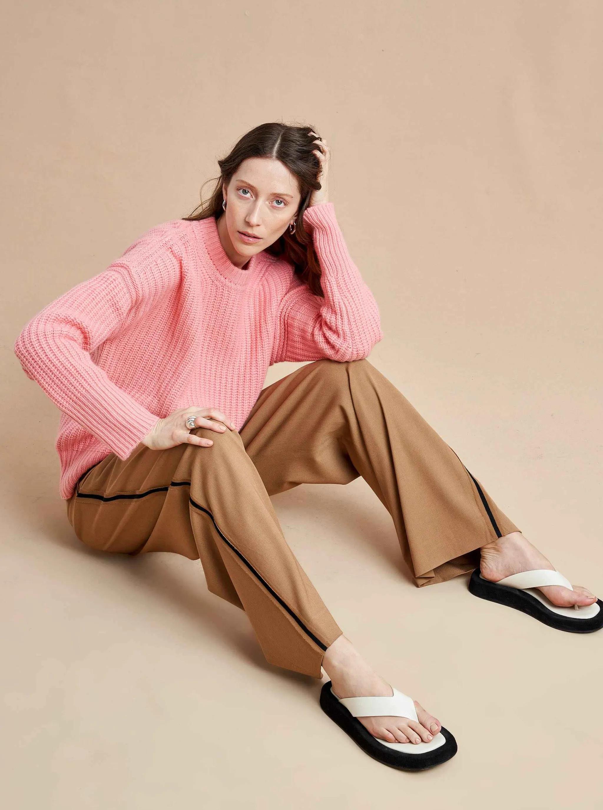 La Ligne Sweaters*Toujours Sweater Peach