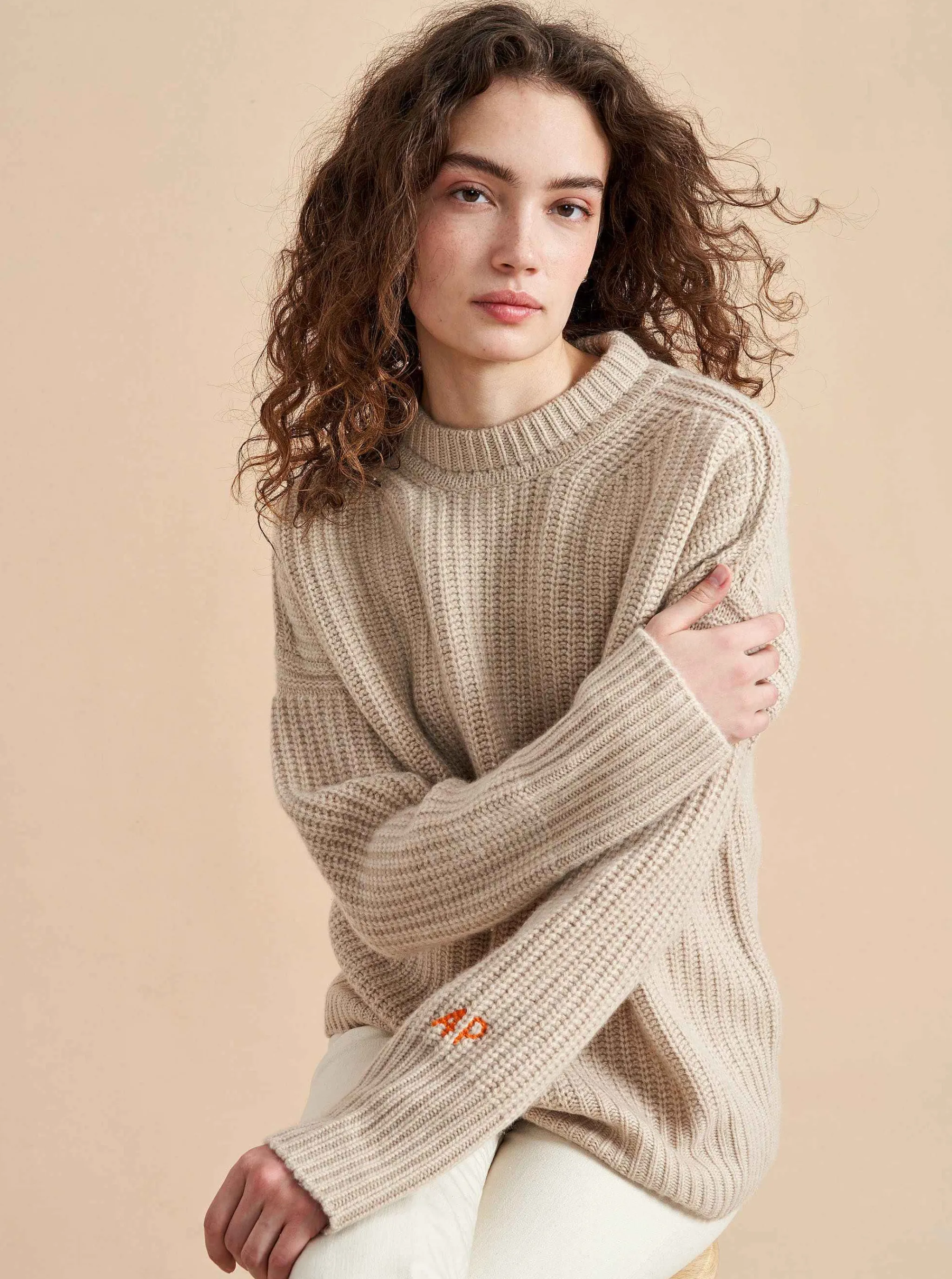 La Ligne Sweaters*Toujours Sweater Peach
