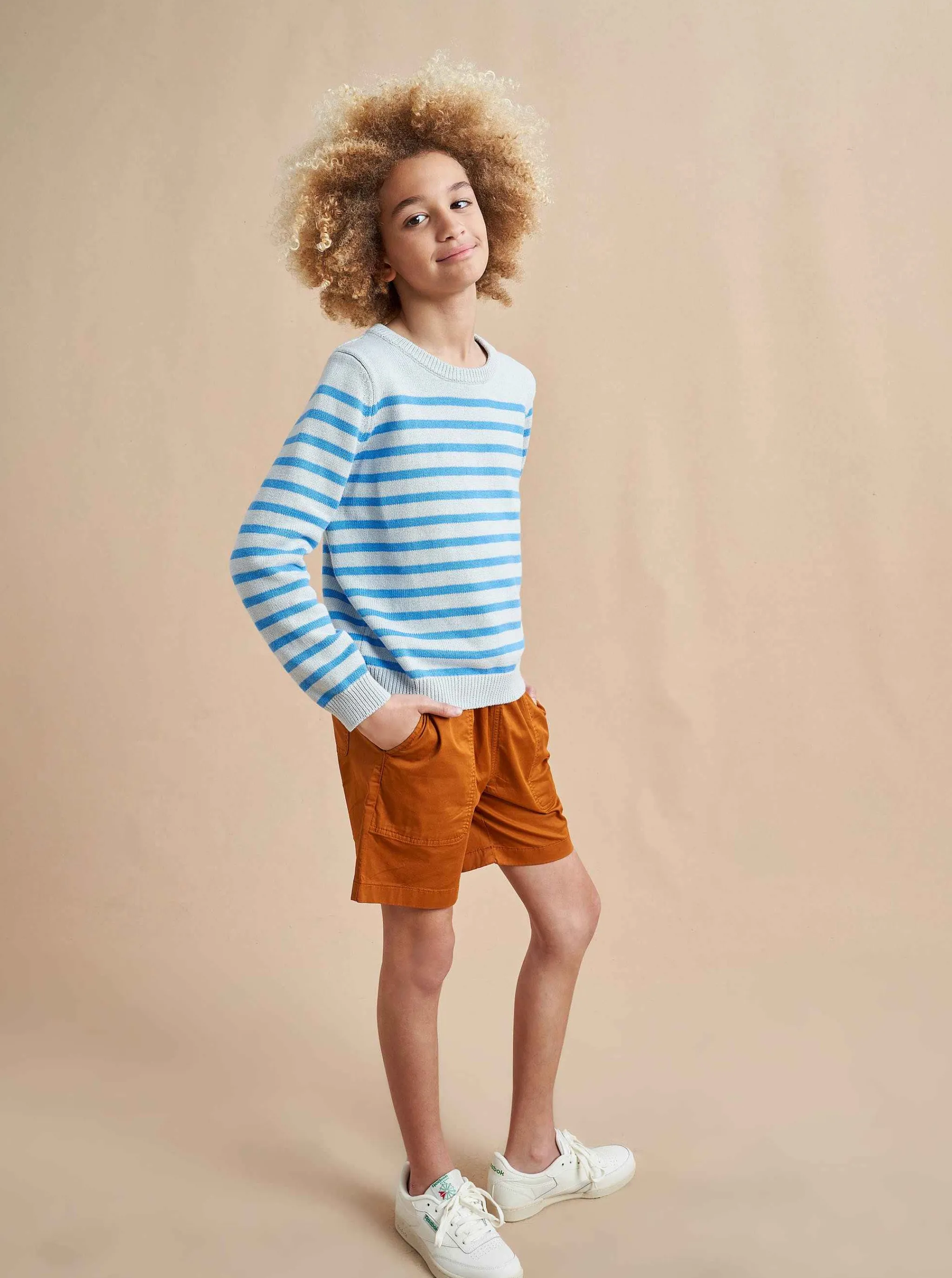 La Ligne Kids*Marini Sweater Pale Blue