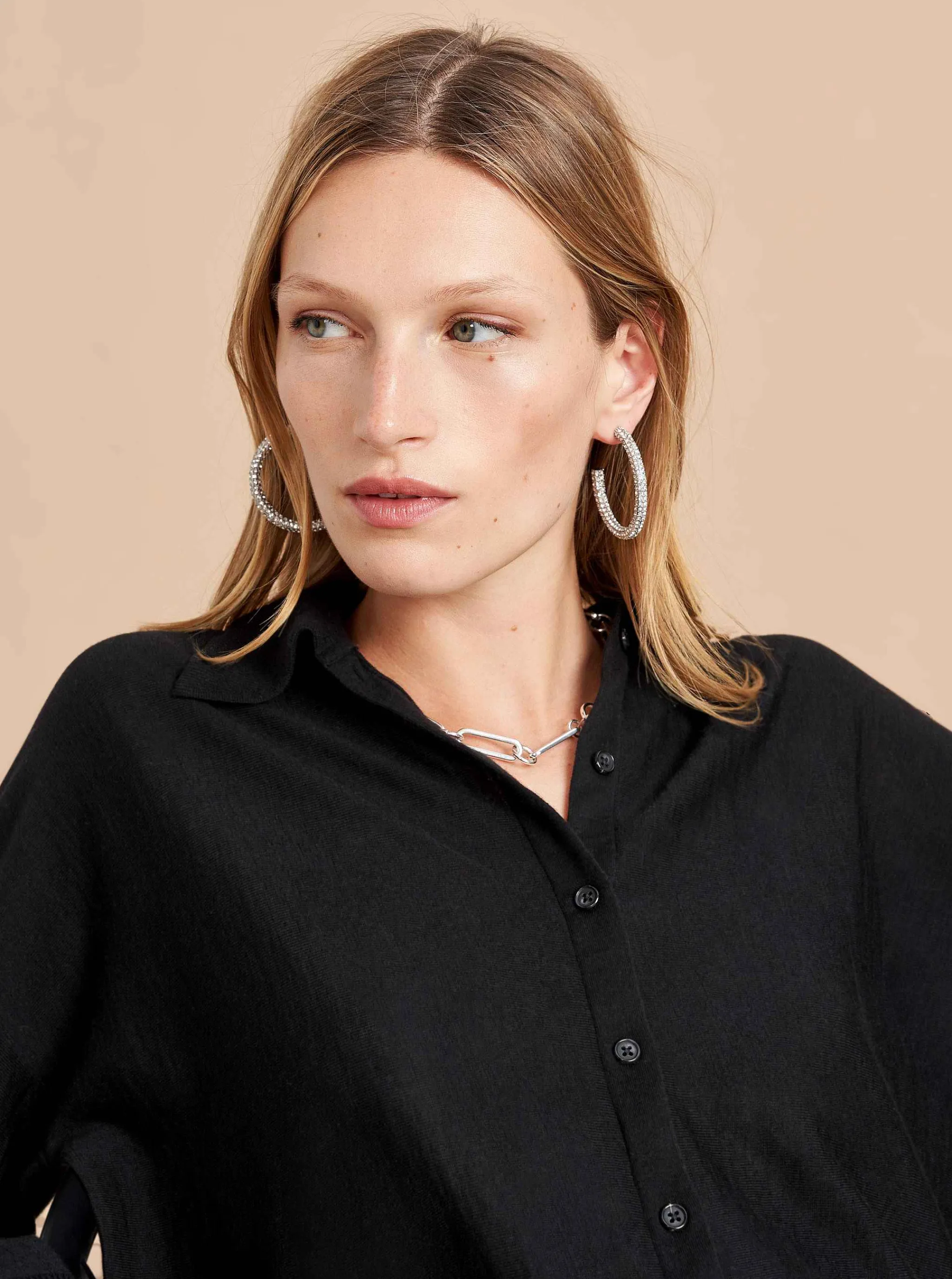 La Ligne Shirts*Solid Meredith Shirt