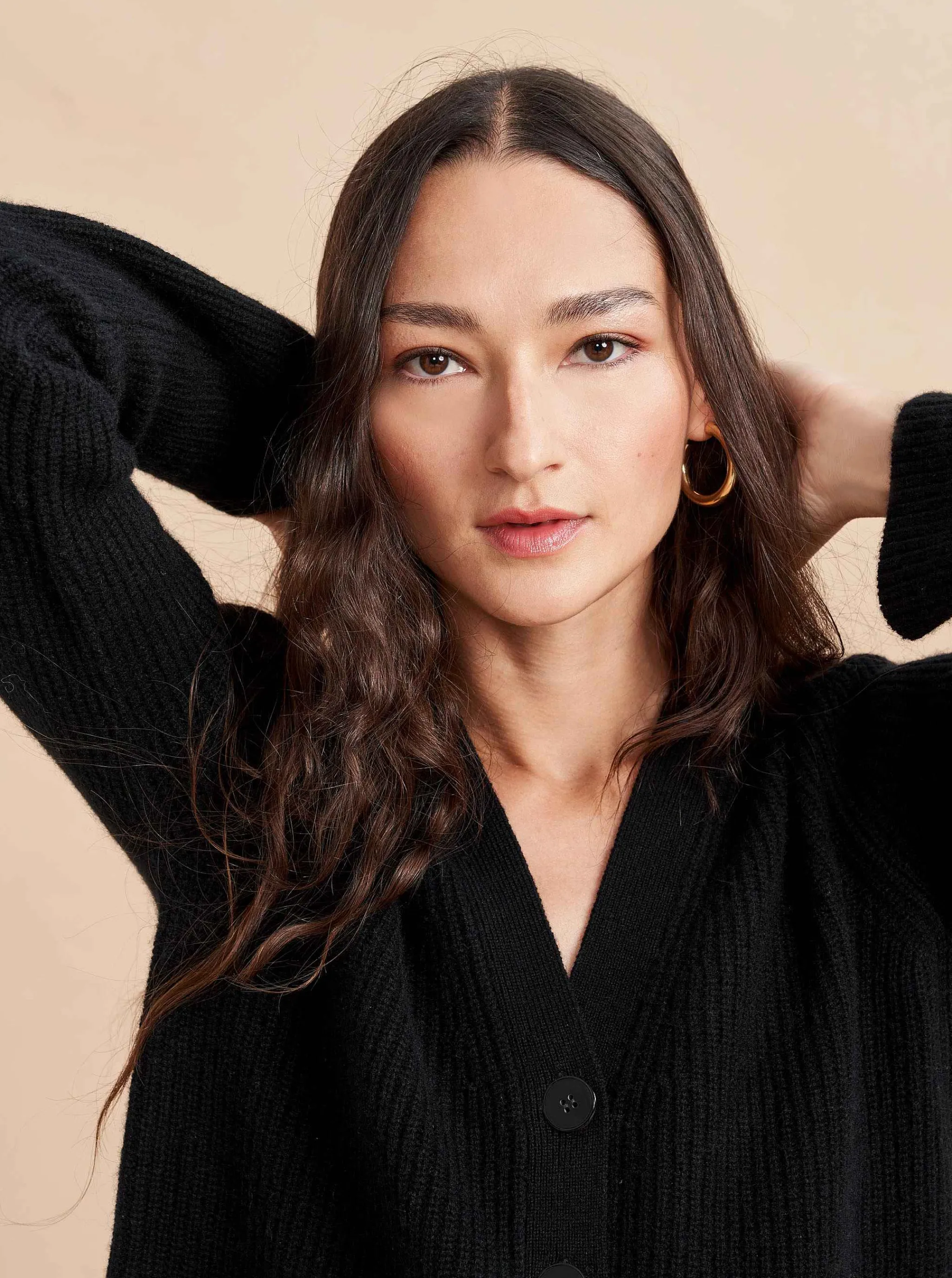 La Ligne Cardigans*Mini Toujours Cardigan Black