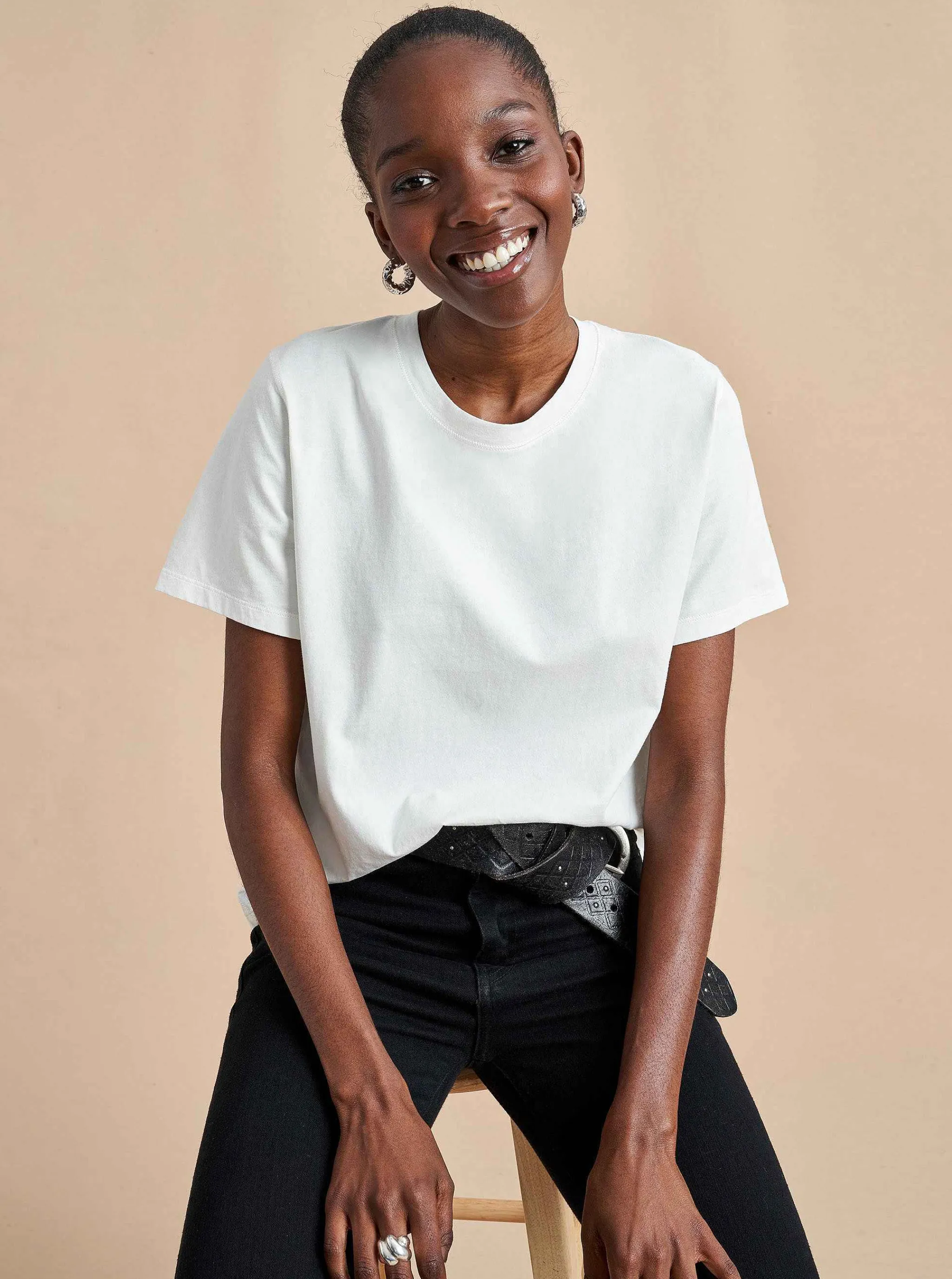 La Ligne Tees*Val Tee White