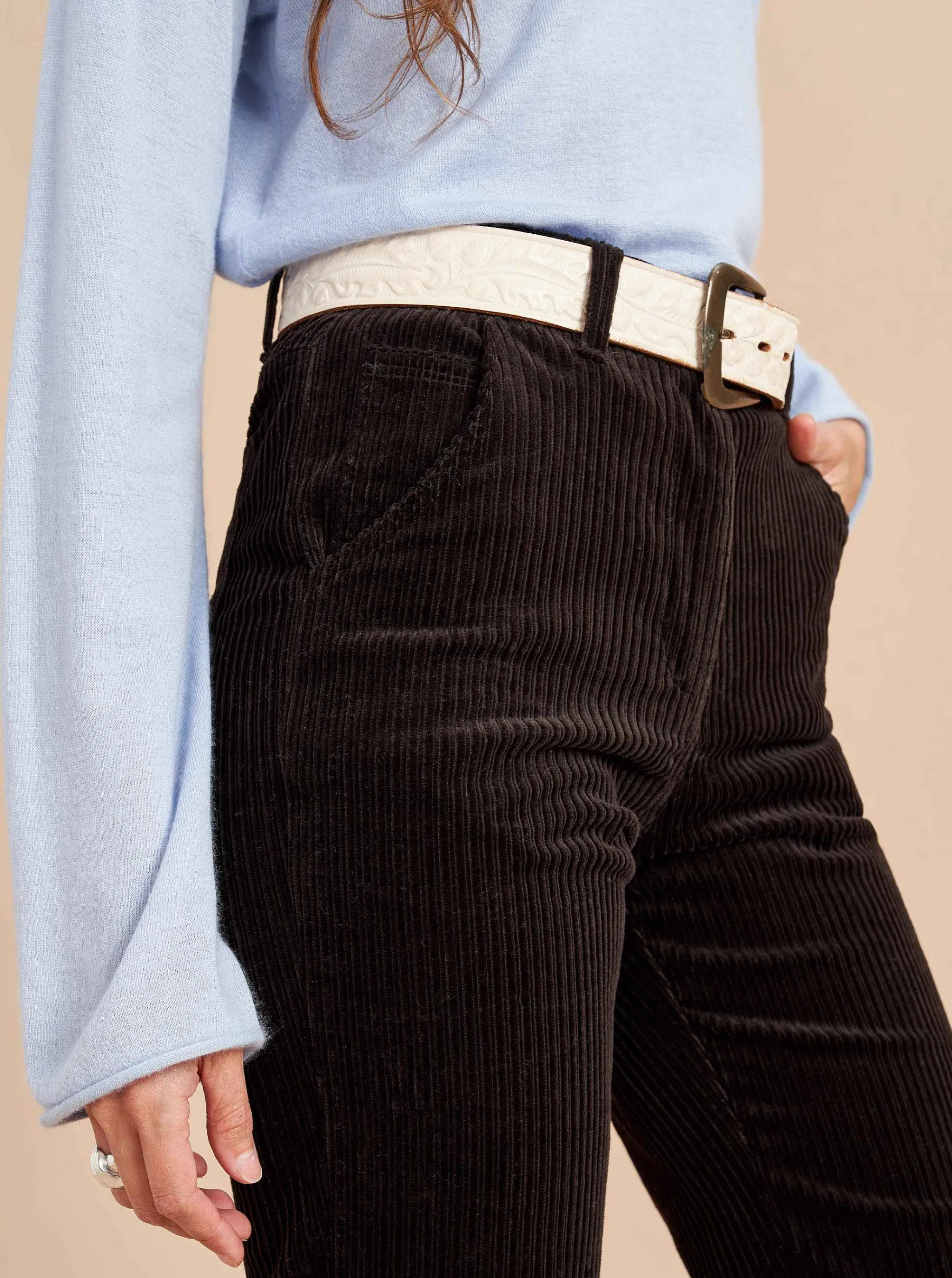 La Ligne Pants*Reece Trouser Chocolate