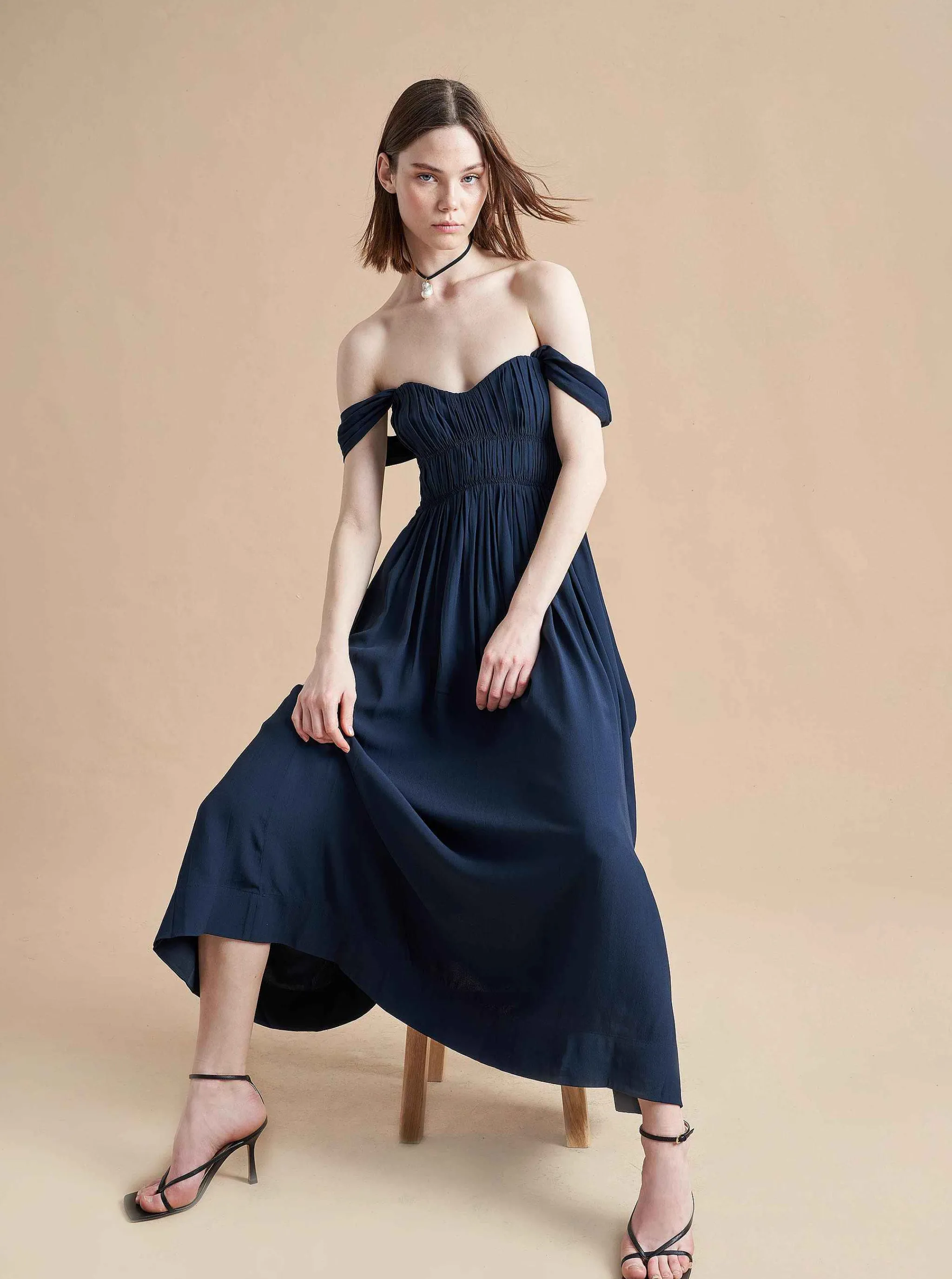 La Ligne Midi Dresses*Fabiana Dress