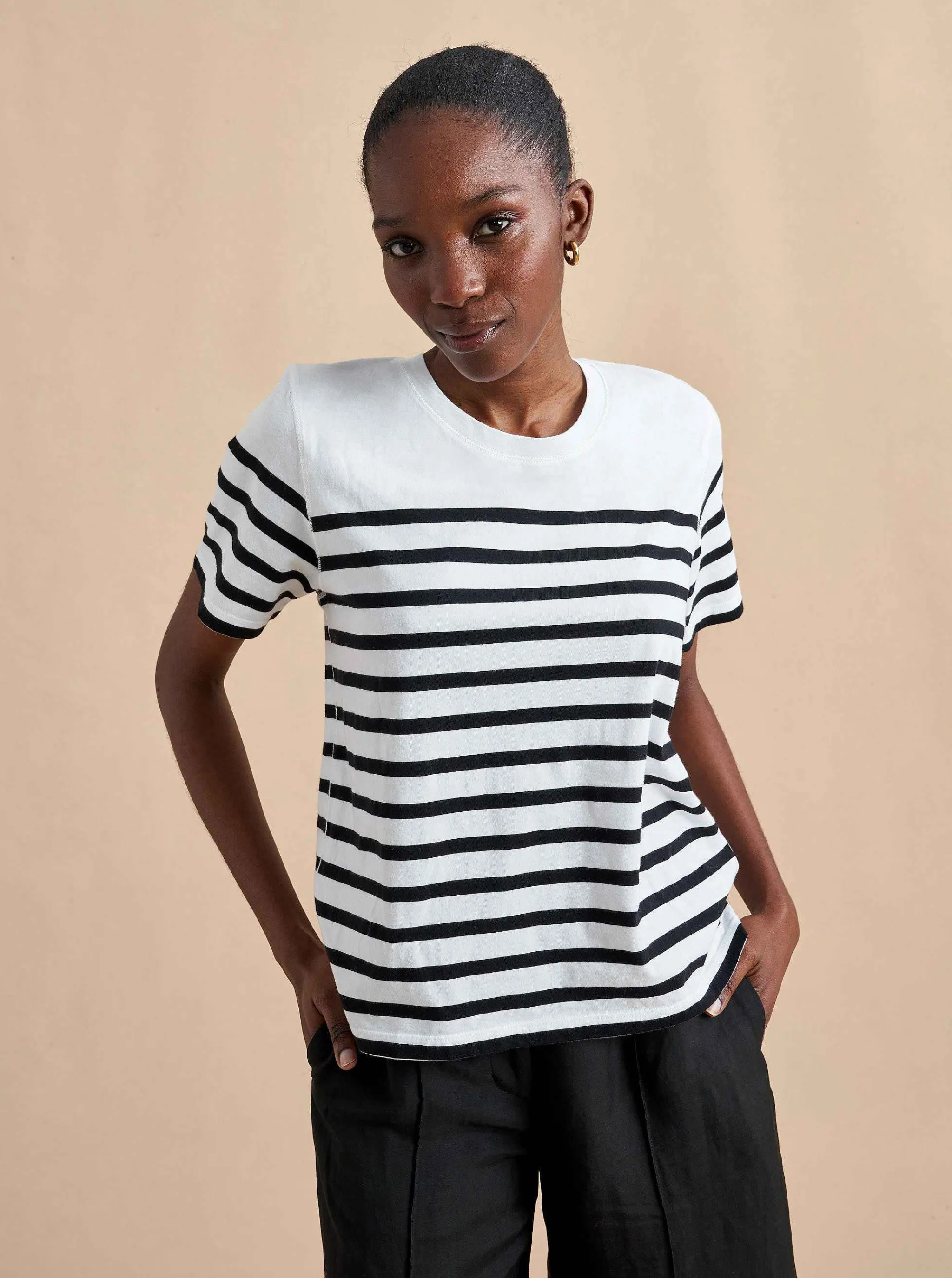 La Ligne Tees*Striped Val Tee