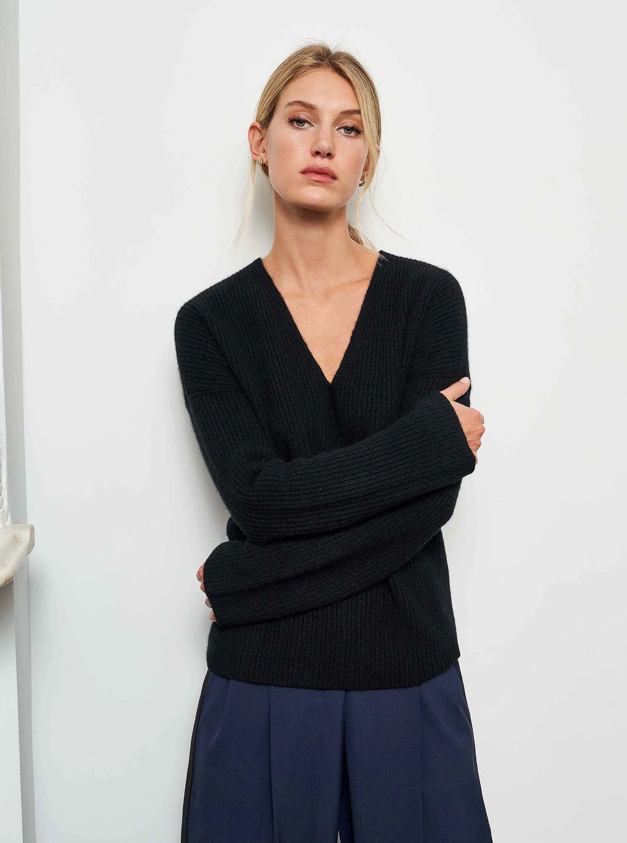 La Ligne Sweaters*Toujours V Neck Sweater