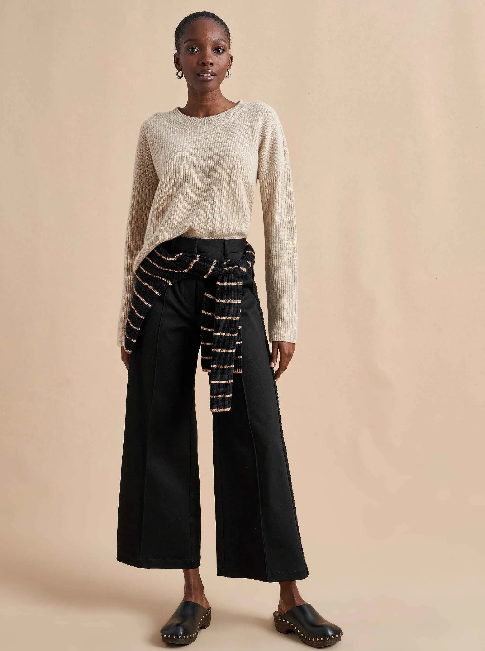 La Ligne Sweaters*Mini Toujours Sweater Tan