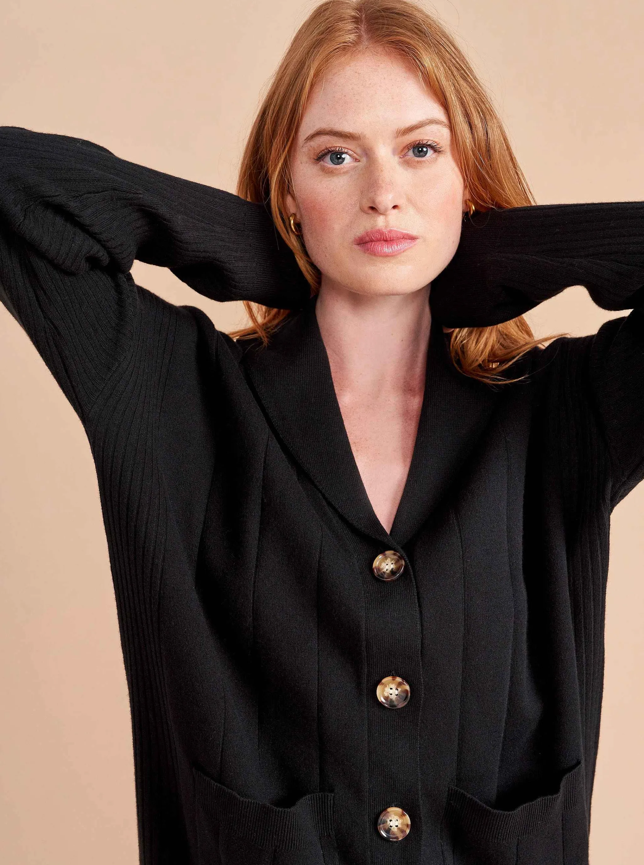 La Ligne Cardigans*Molly Cardigan Black