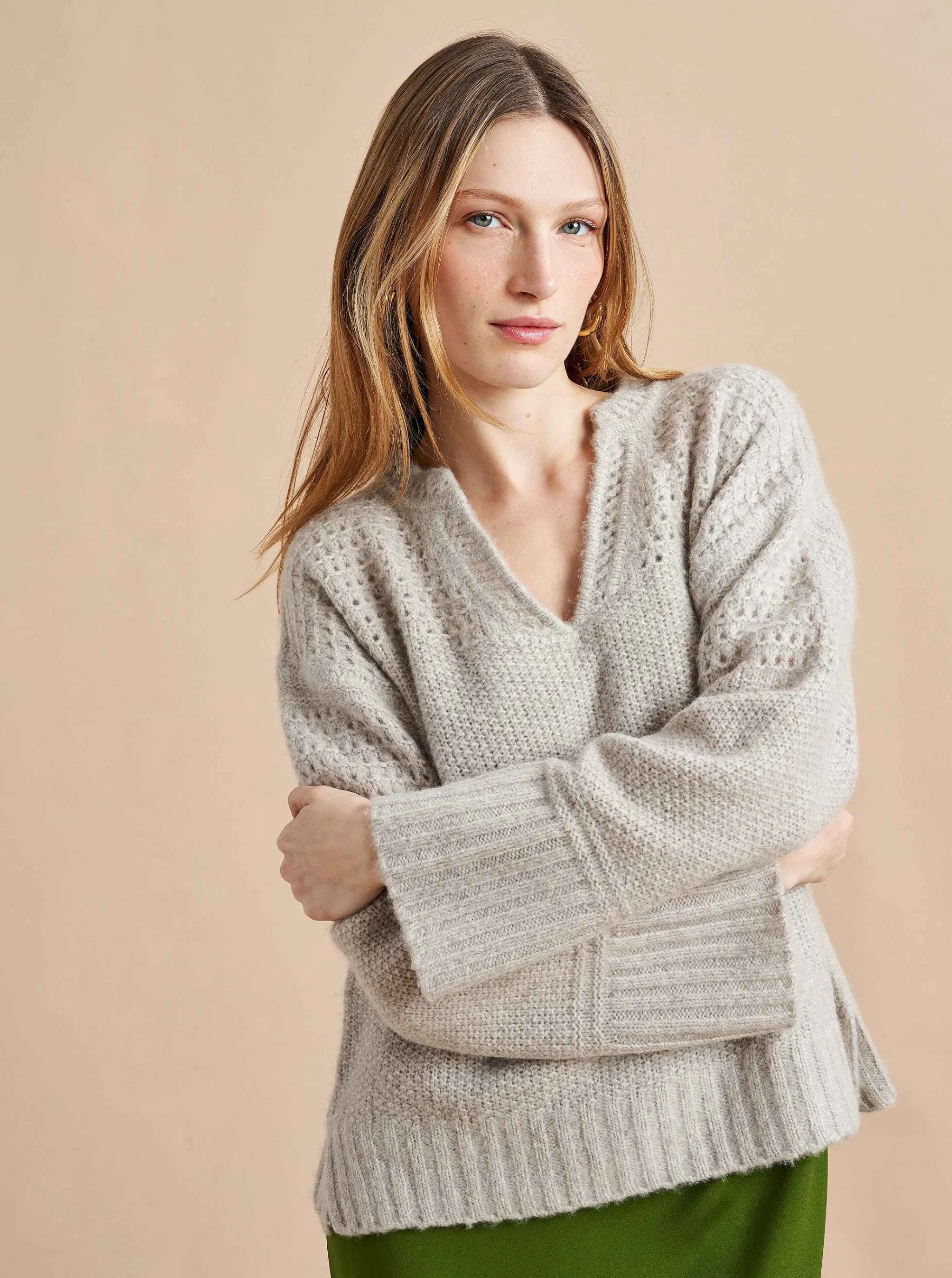 La Ligne Sweaters*Maxime V Neck Sweater