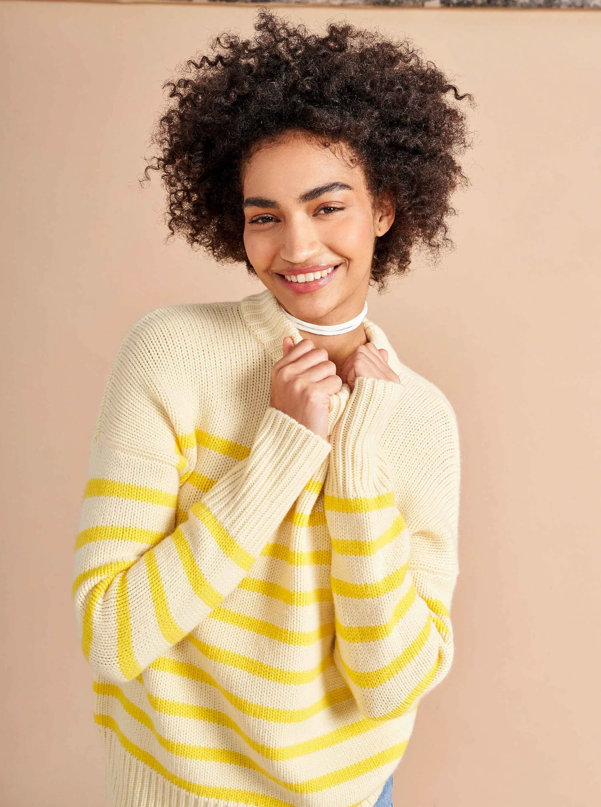 La Ligne Sweaters*Marin Sweater Butter/Lemon