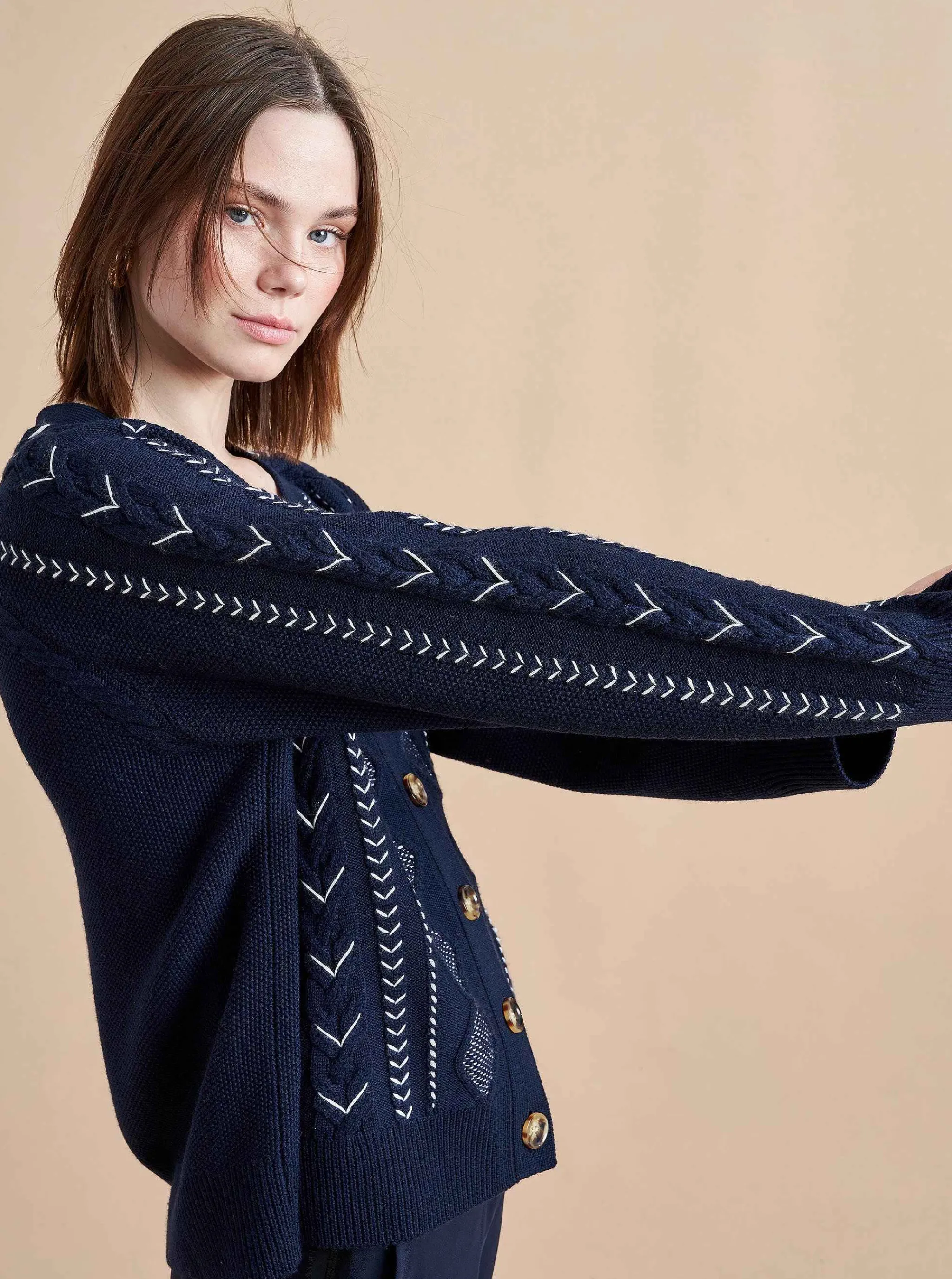 La Ligne Cardigans*Jean-Luc Cardigan