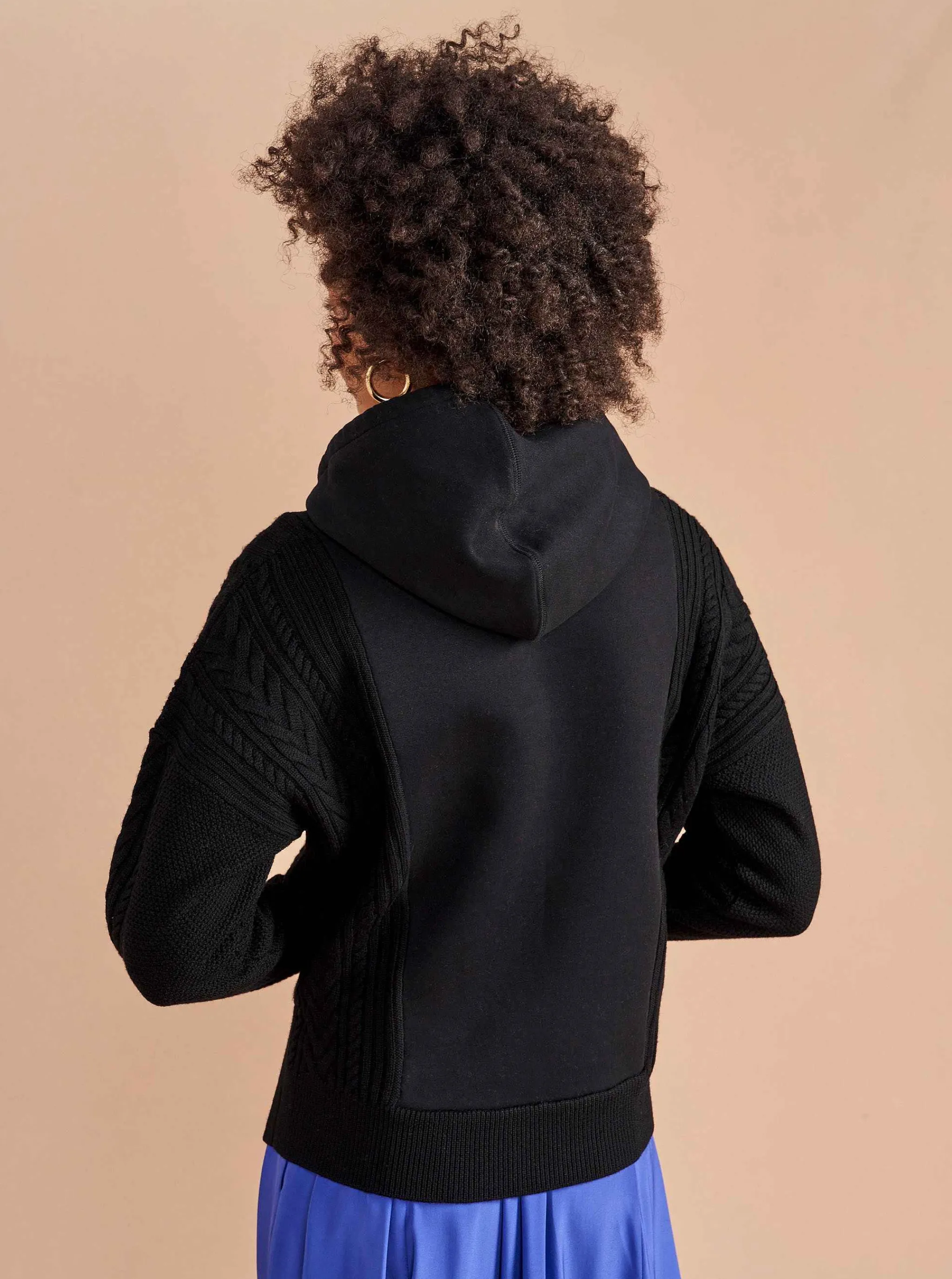La Ligne Sweatshirts & Hoodies*Molly Hoodie Black