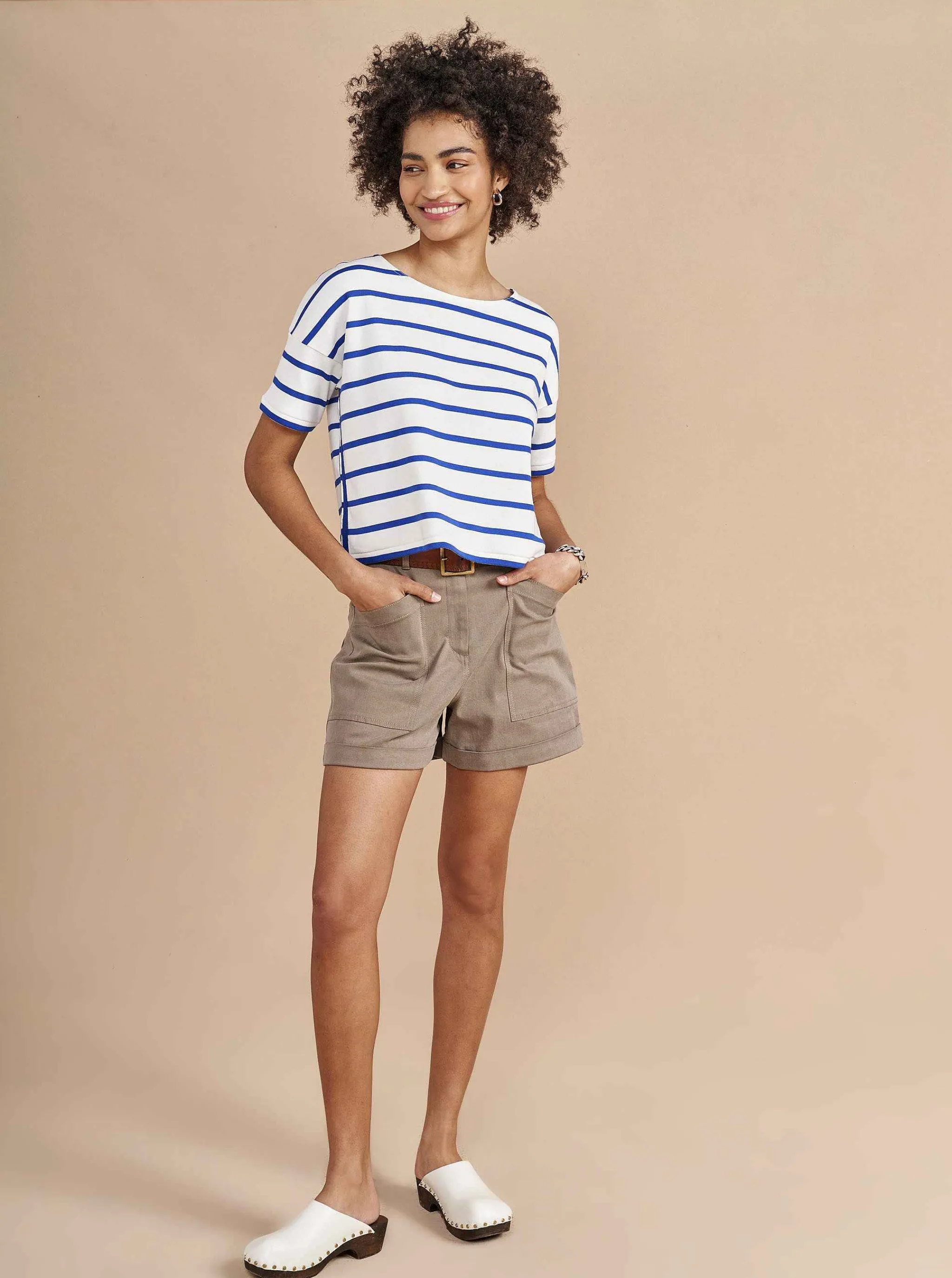 La Ligne Tops*Breton Short Sleeve Tee