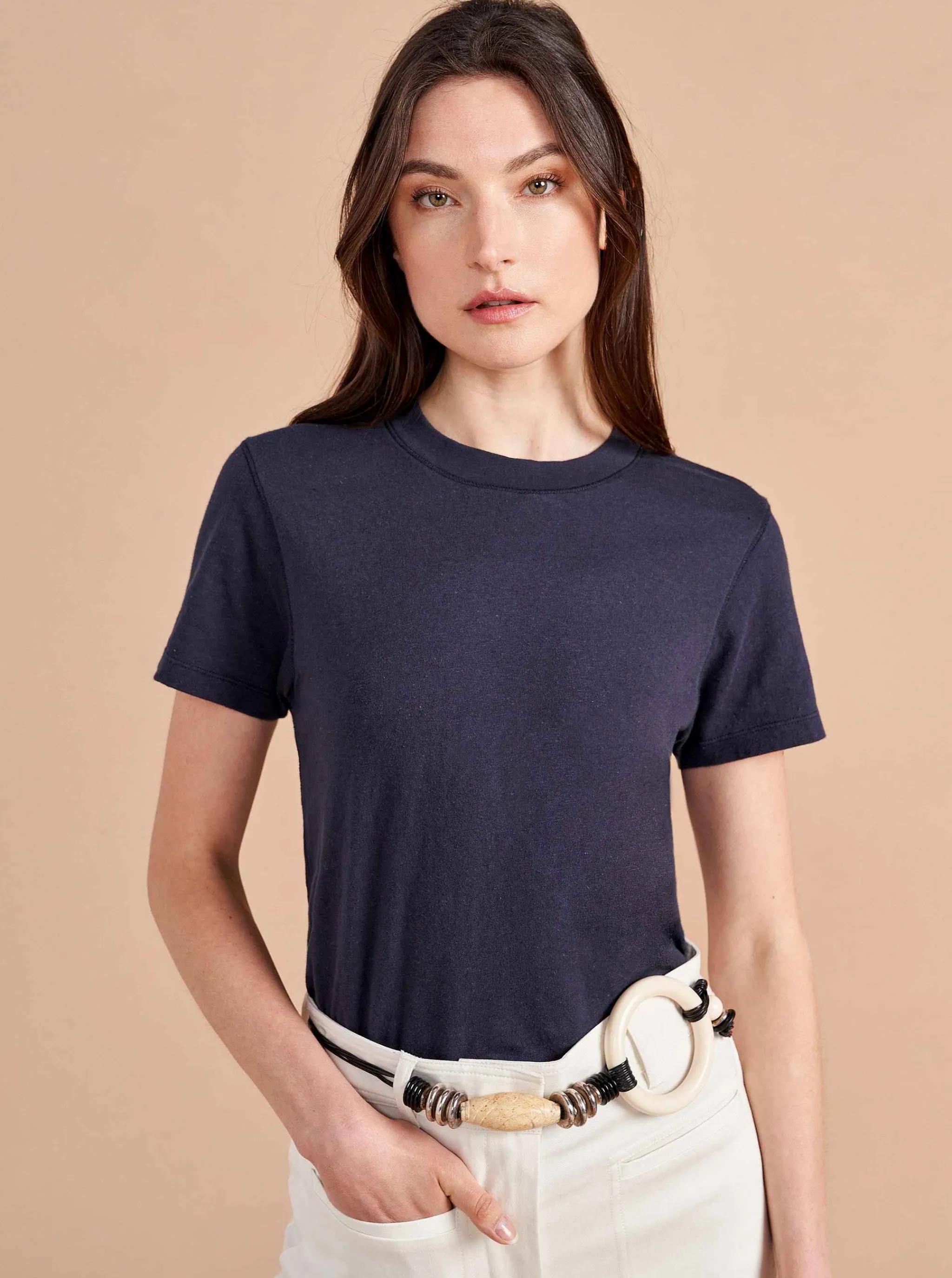 La Ligne Tees*Molly Tee Navy