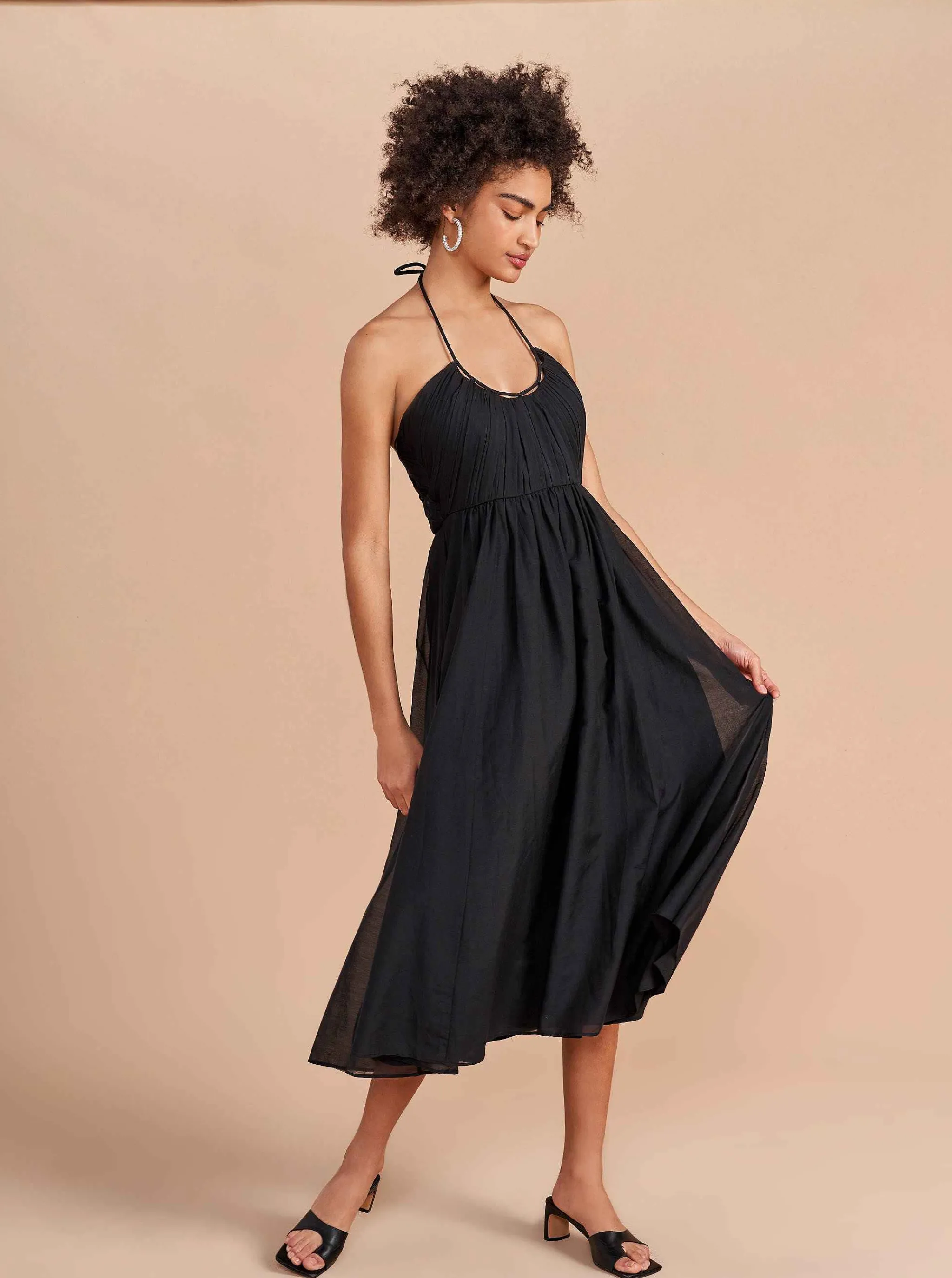 La Ligne Midi Dresses*Rosemary Dress Black