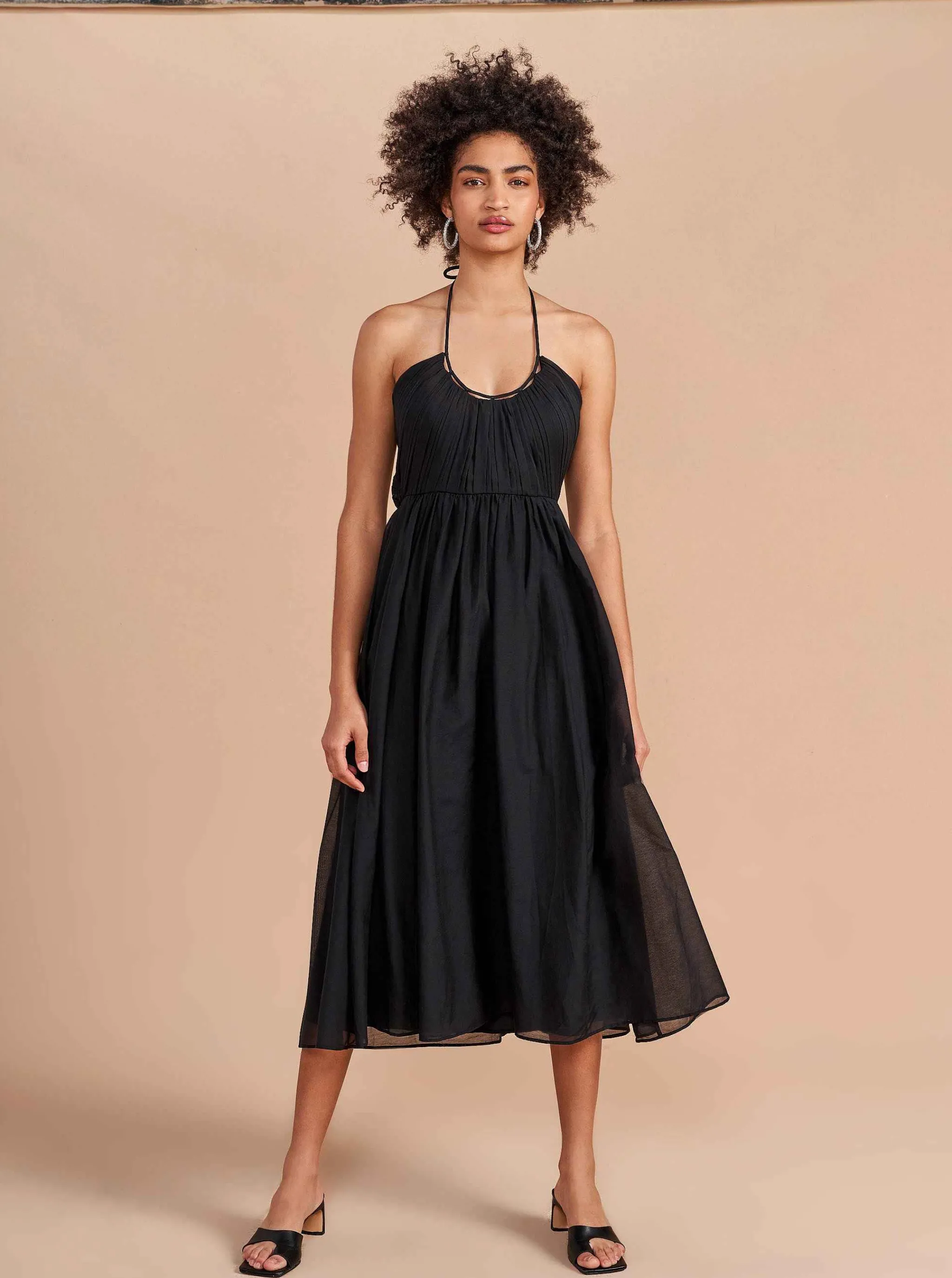 La Ligne Midi Dresses*Rosemary Dress Black